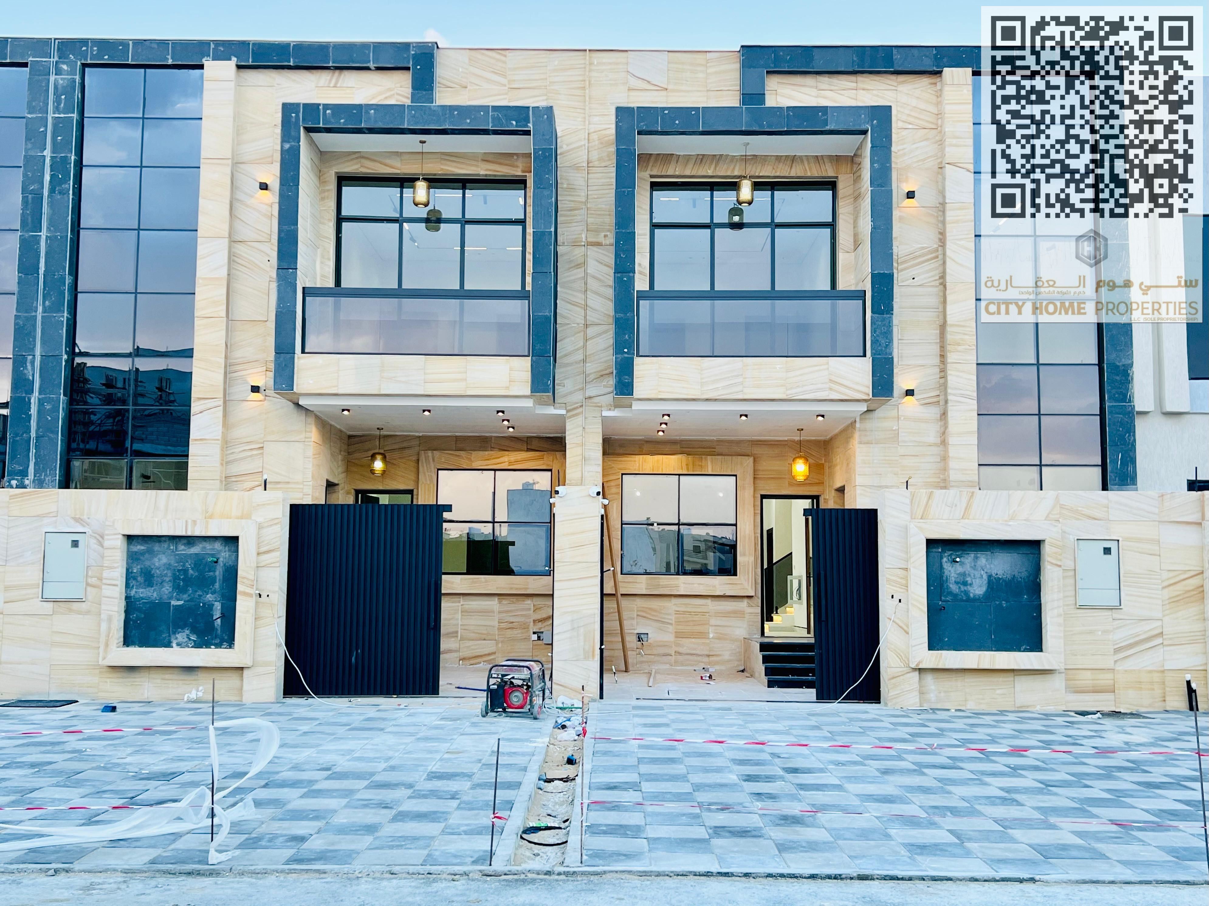 Townhouse for Rent in Al Helio 2 – First Tenant Spacious majlis and living hall 5 master bedrooms Built-in wardrobes 7 bathrooms Ful