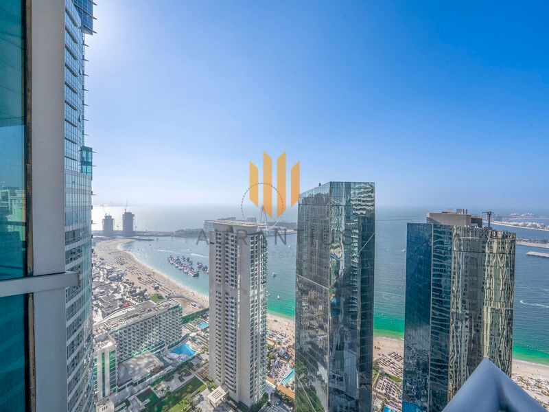 Ain Dubai and Full Sea View | High Floor