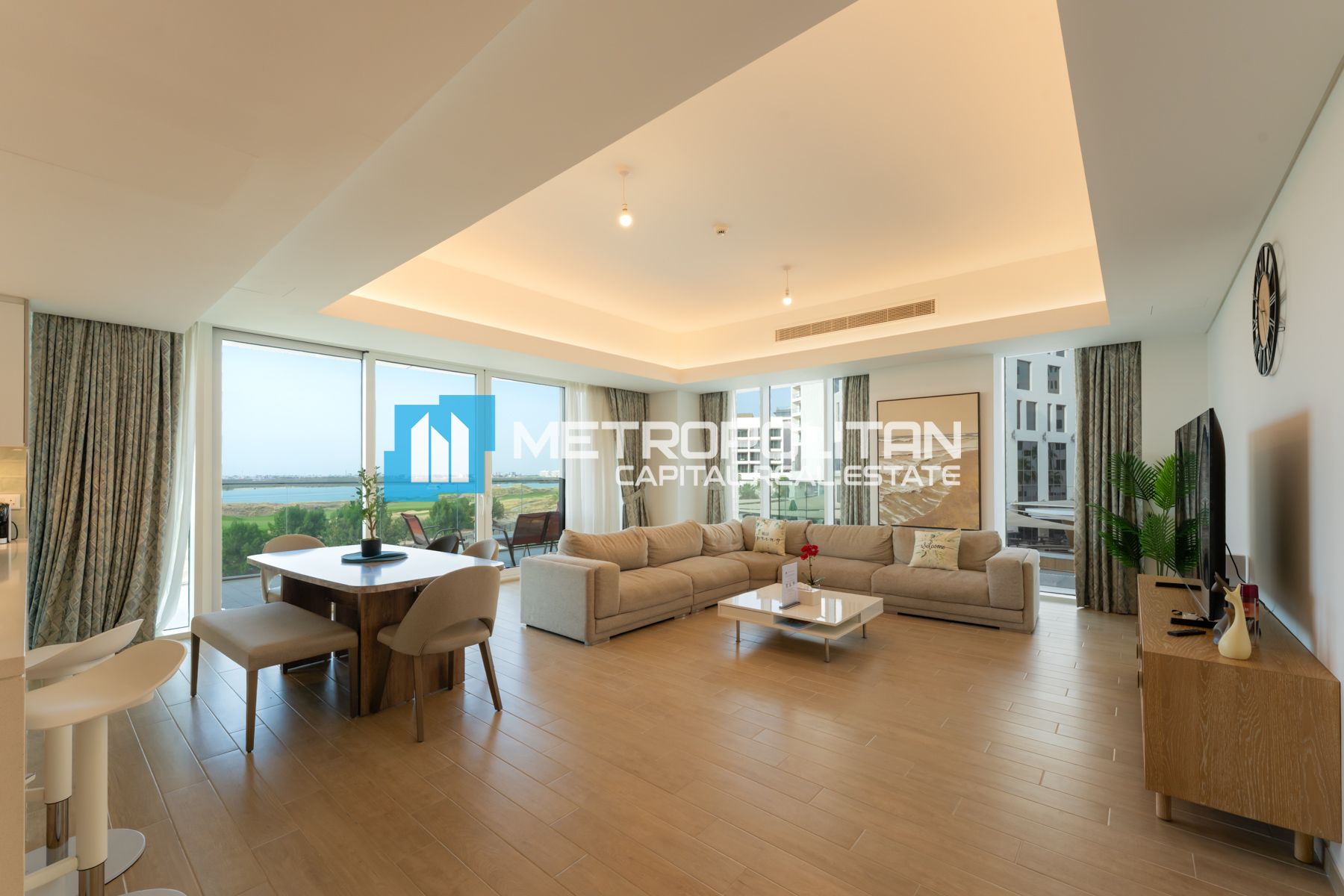 Fully Furnished| 3BR+M| Golf Course And Sea View