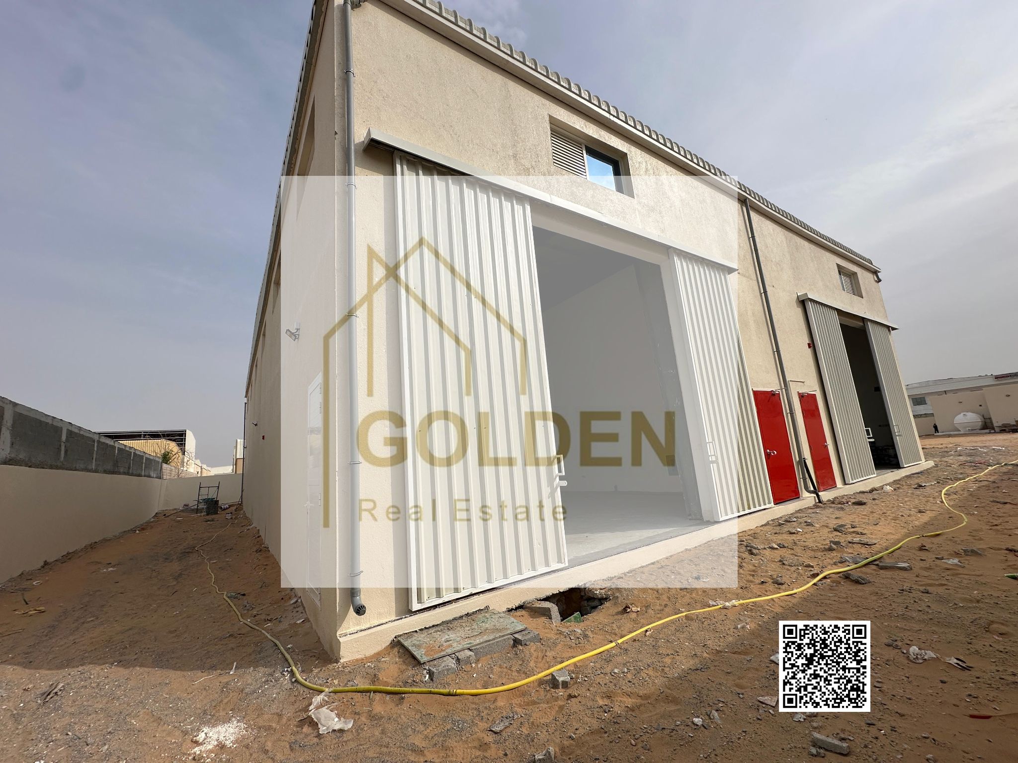160 kW electricity | Industrial warehouse with yard for annual rent in Umm Al Quwain | Fully equipped