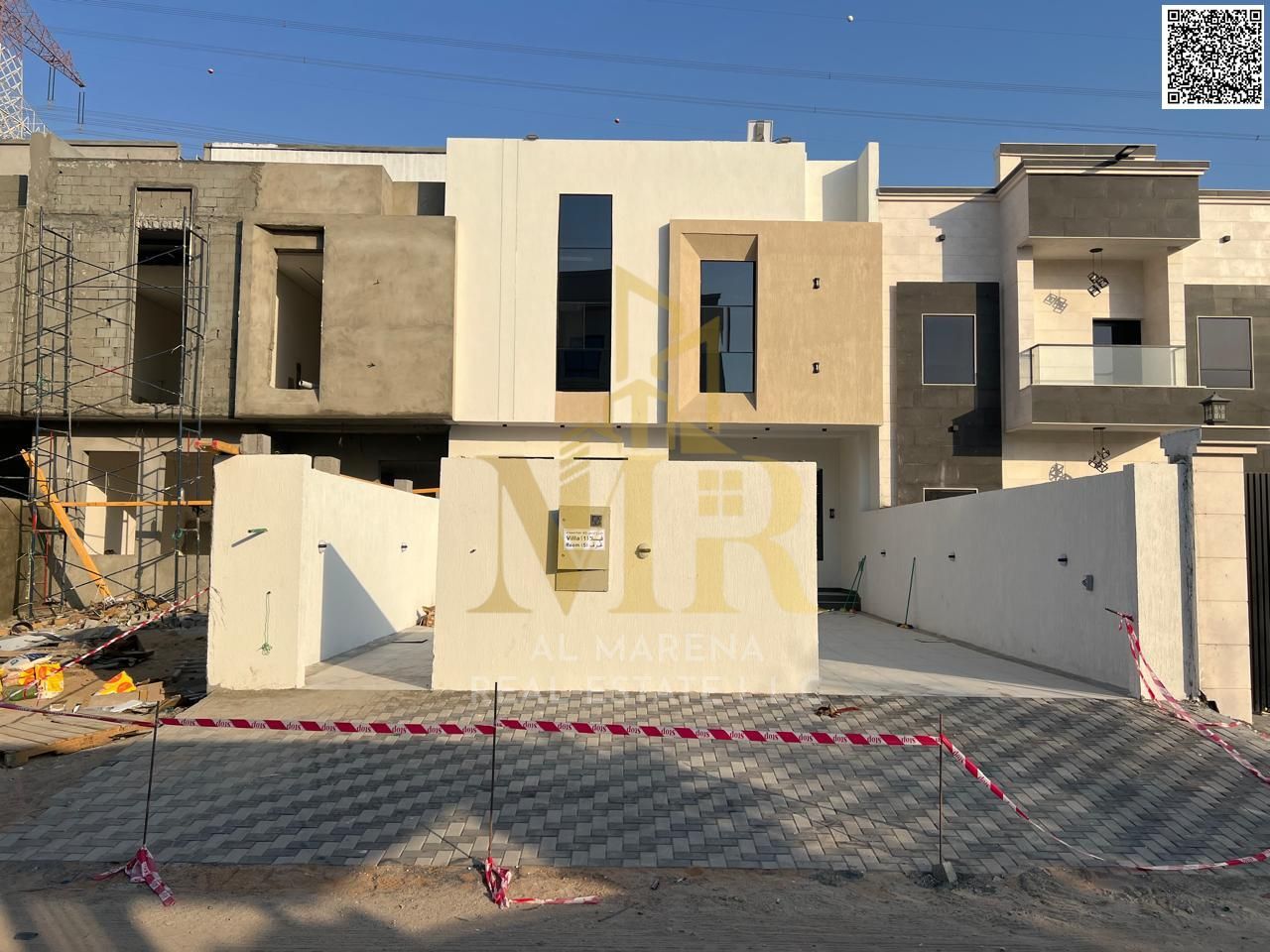Villa for sale in Al Yasmin – 5 master bedrooms | Two floors and a roof | Registration fees included