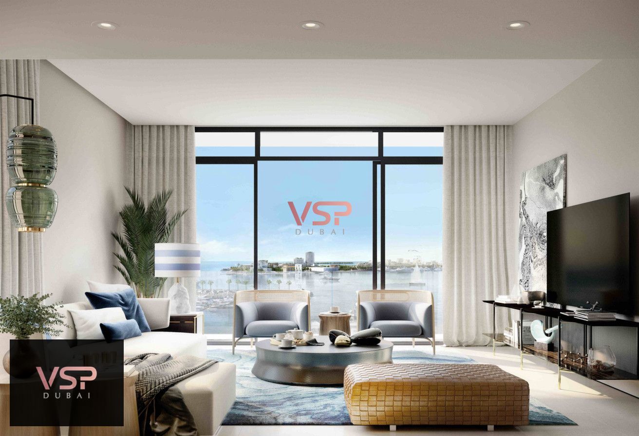 3BR+Maids, Unfurnished, Sea View,Waterfront Living