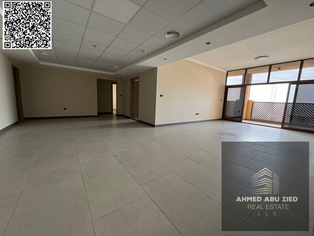 Largest 3-bedroom apartment, first occupancy in Al Nakheel – close to Ajman Corniche A unique opportunity for family living in a very spacious and pra