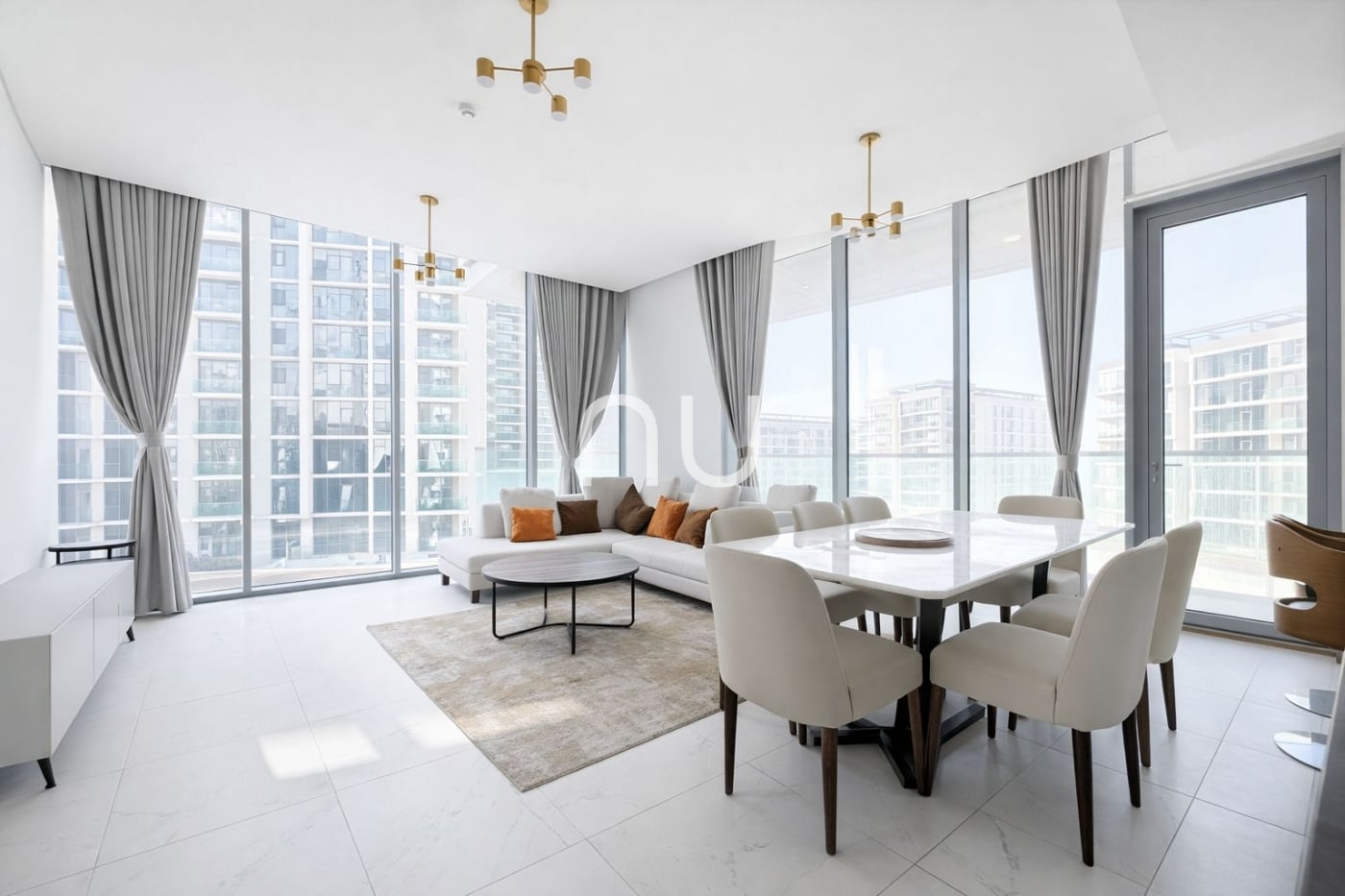 Furnished 3Br | Best Price | Vacant | Corner Unit
