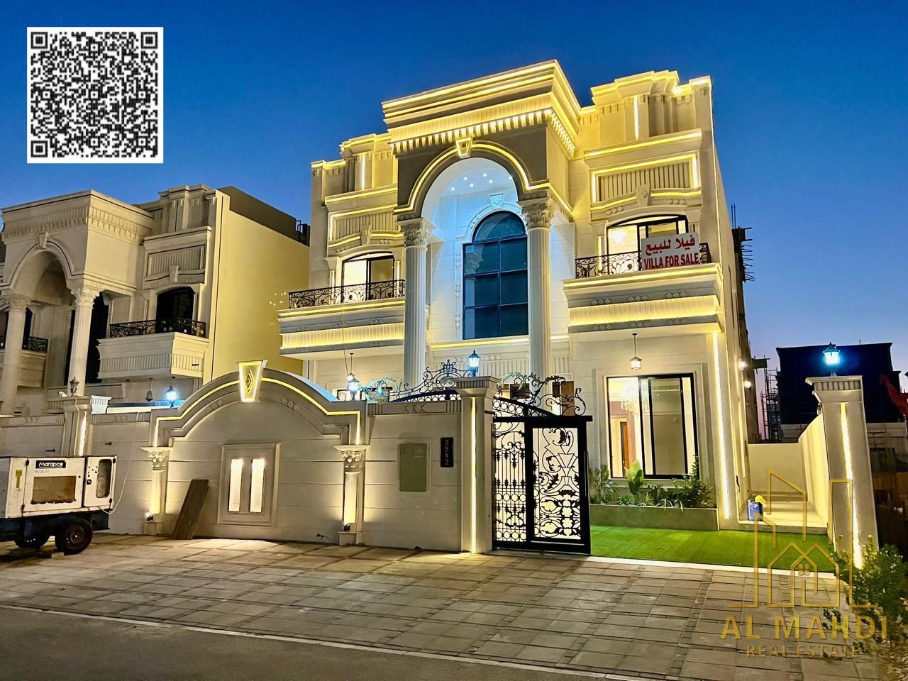A classic villa with a ground floor, first floor, and roof terrace. Spacious layout, excellent location.
