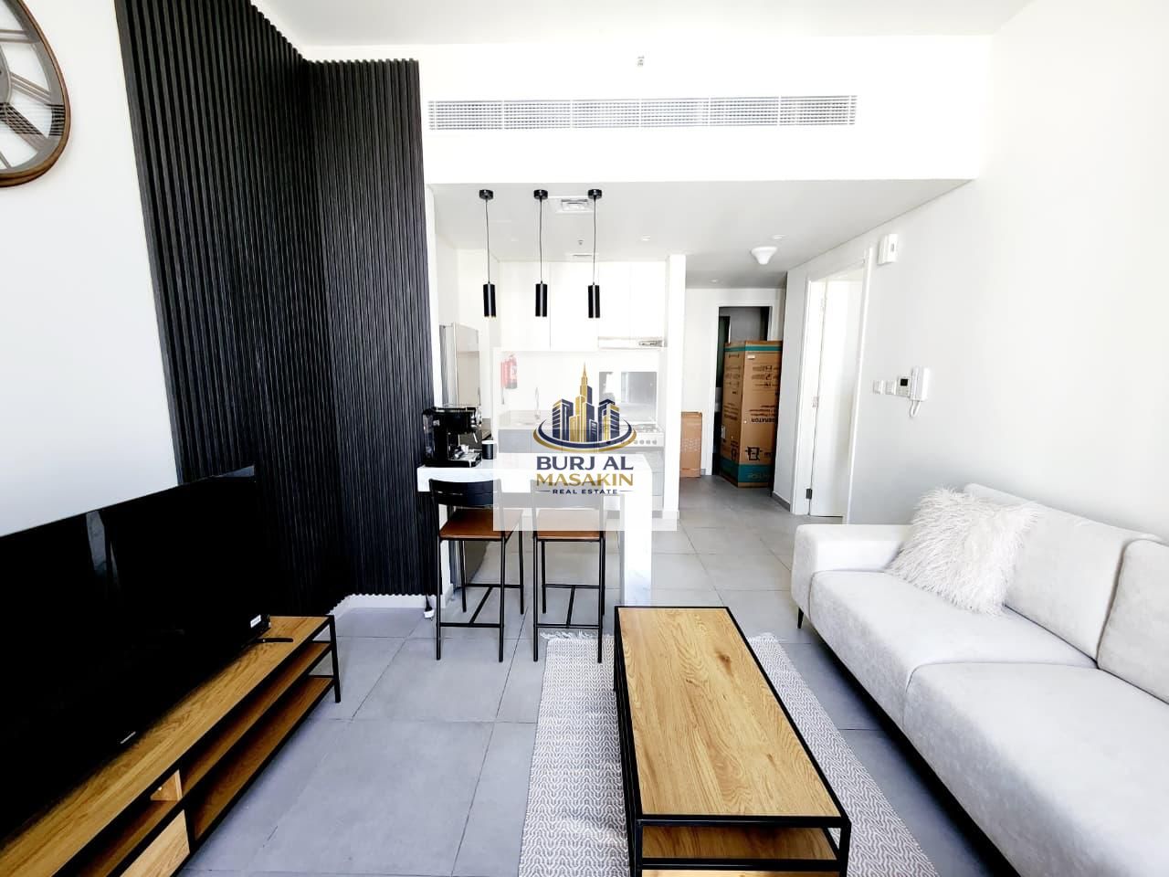 Fully Furnished 1BHK | 2 Washrooms | 810 Sqft | 4 Payments | East Village | AED 60K