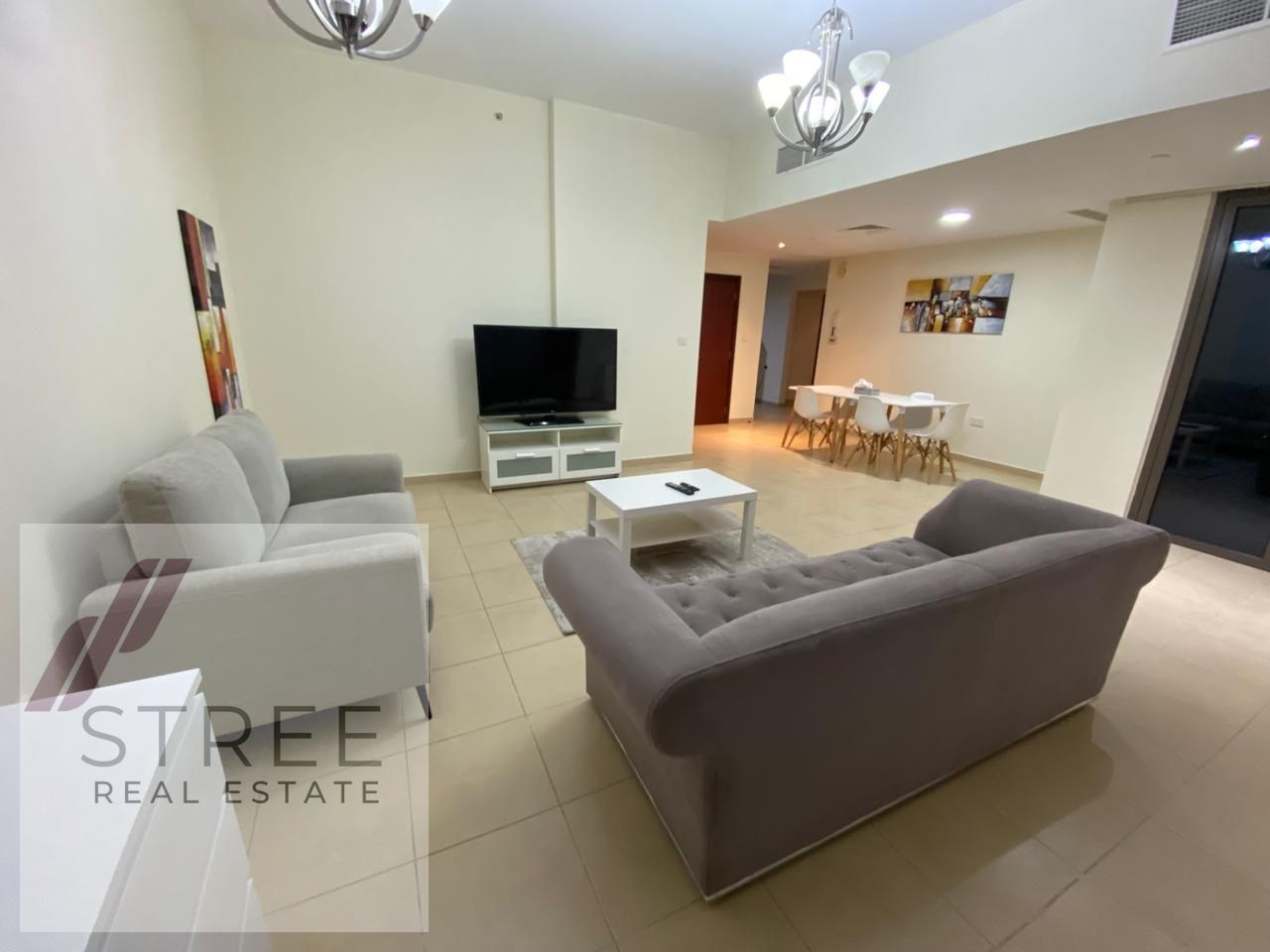 Well Maintained 2Br | Unfurnished, Partial Sea View, Marina view