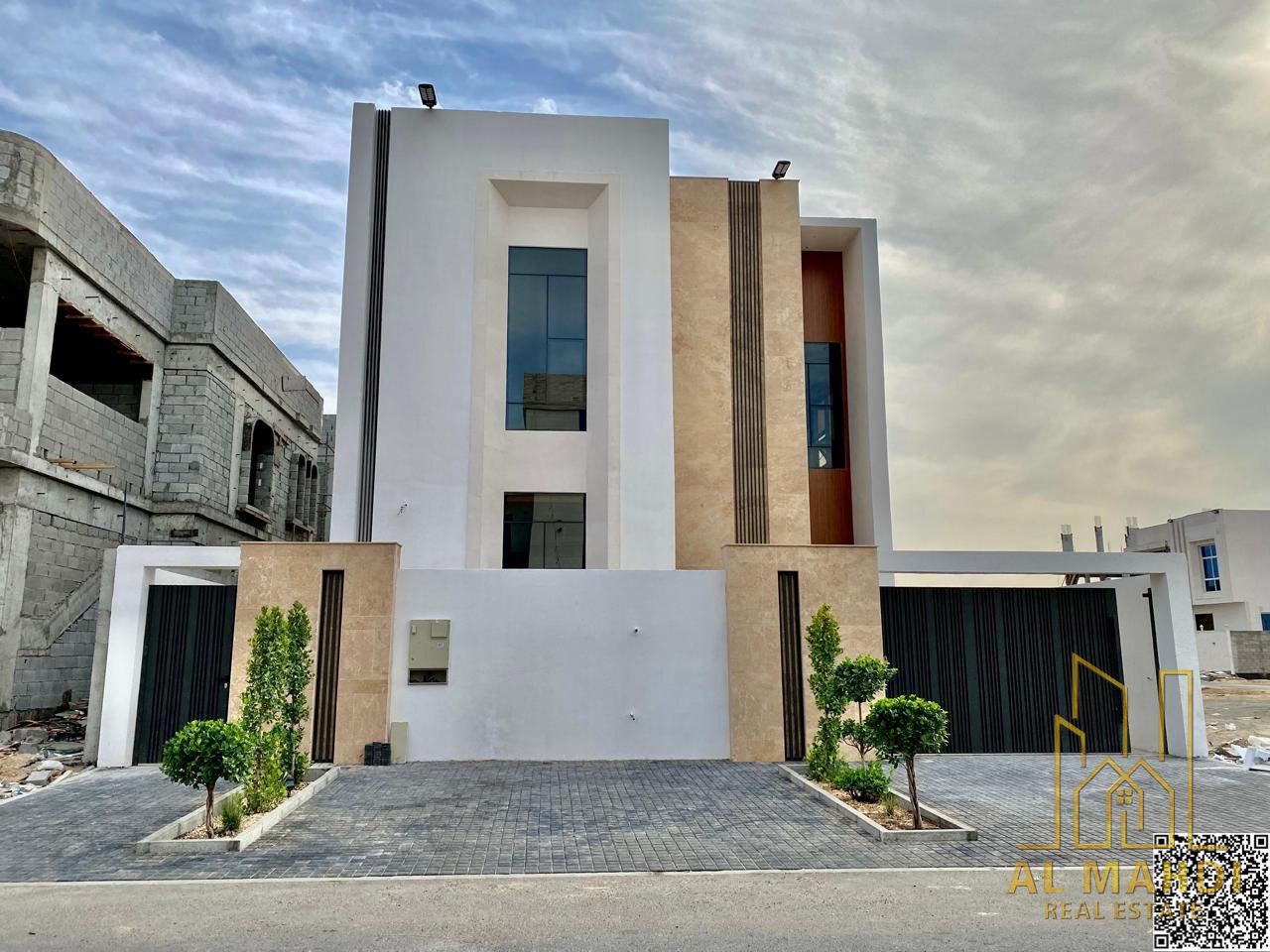 Villa with all registration and ownership fees included, ready to move in, in one of Ajman's most prestigious areas, freehold ownership.