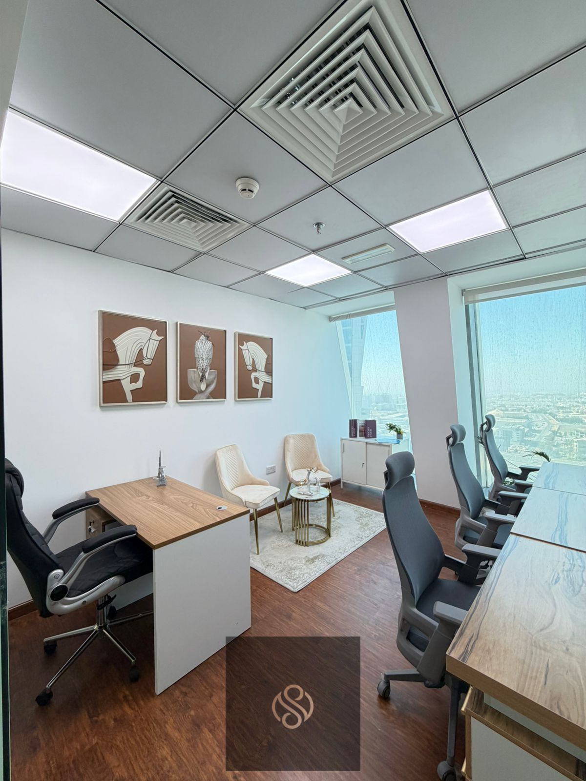 250 SQFT Office | View | Furnished | Business Bay.