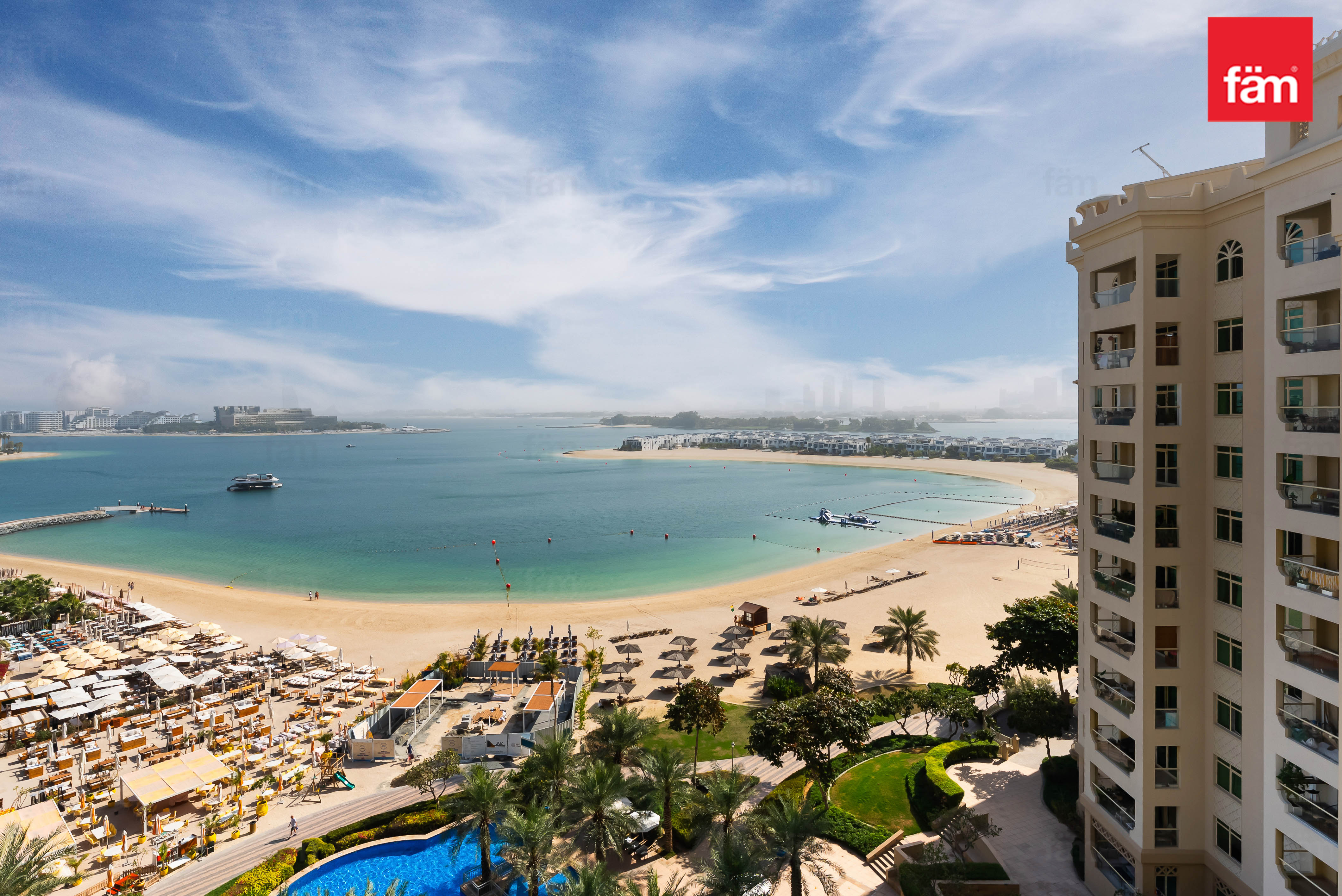 3BR + Maids | Sea View | Private Beach