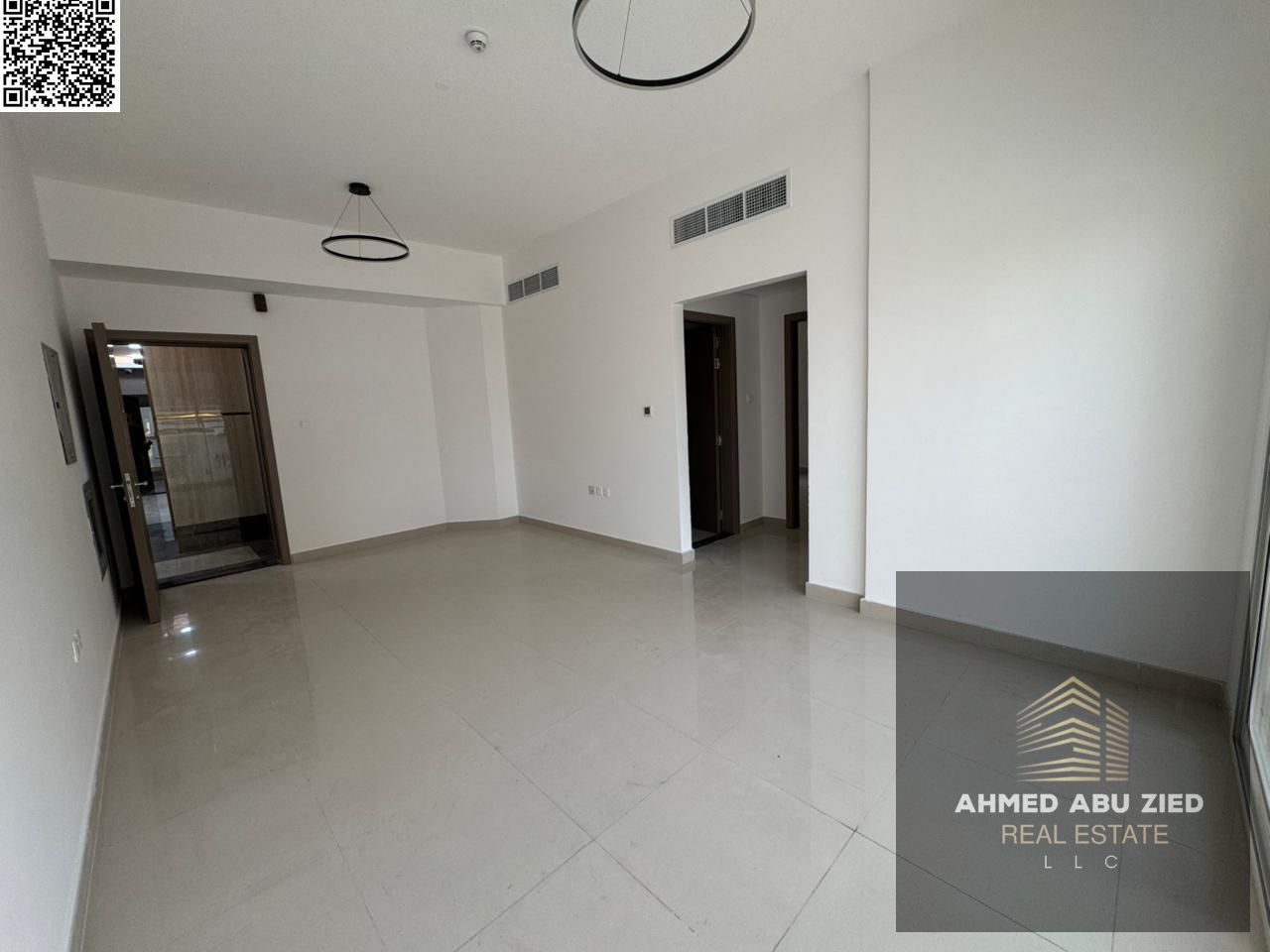 Largest and most beautiful one-bedroom apartment for annual rent - first occupancy - master bedroom - balcony - spacious living room - 2 bathrooms - c