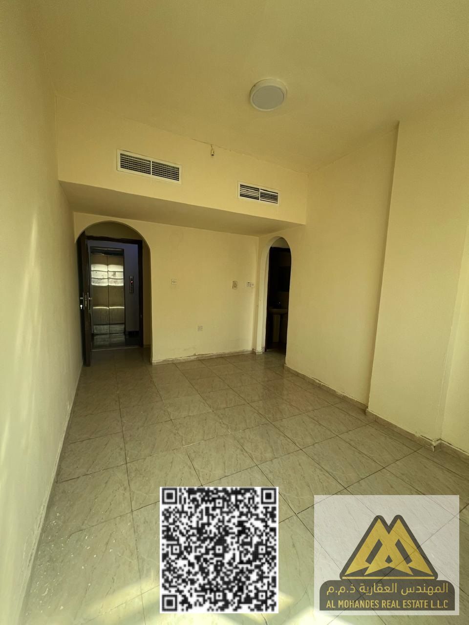 One-bedroom apartment for annual rent in Al Nuaimiya 1, in a prime location close to all services and transportation. Suitable for families or employe