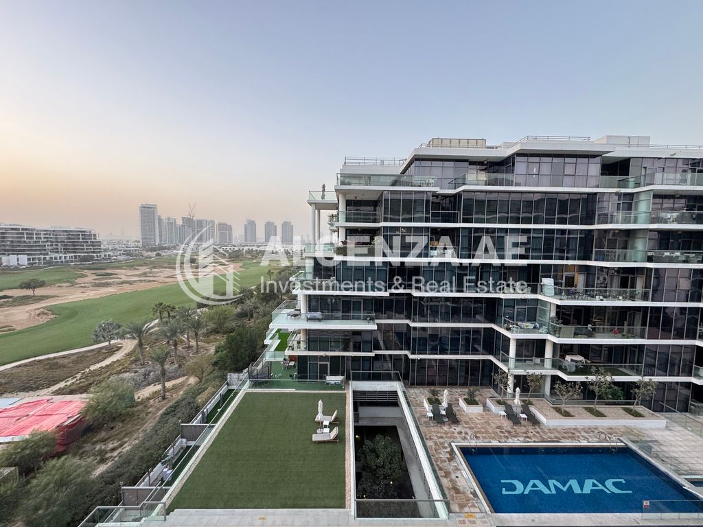 Vacant | Unfurnished 3BR+Maids |Pool and Golf View
