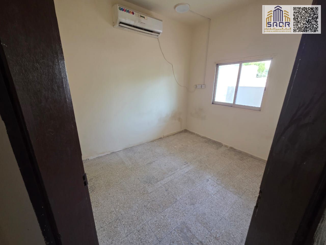 Ground Floor 1BR Apartment for Rent in Al Naeemiyah Kuwait Street Bright Living Hall Split AC Near Afghani Kebab 25K AED 4 Payments 2K Cash Deposit