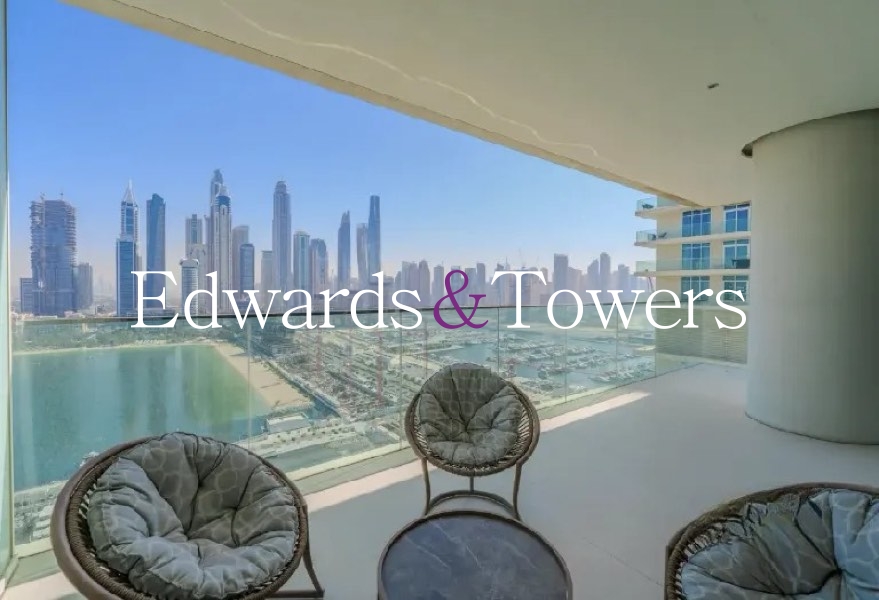 Marina View | Large Balcony | Furnished