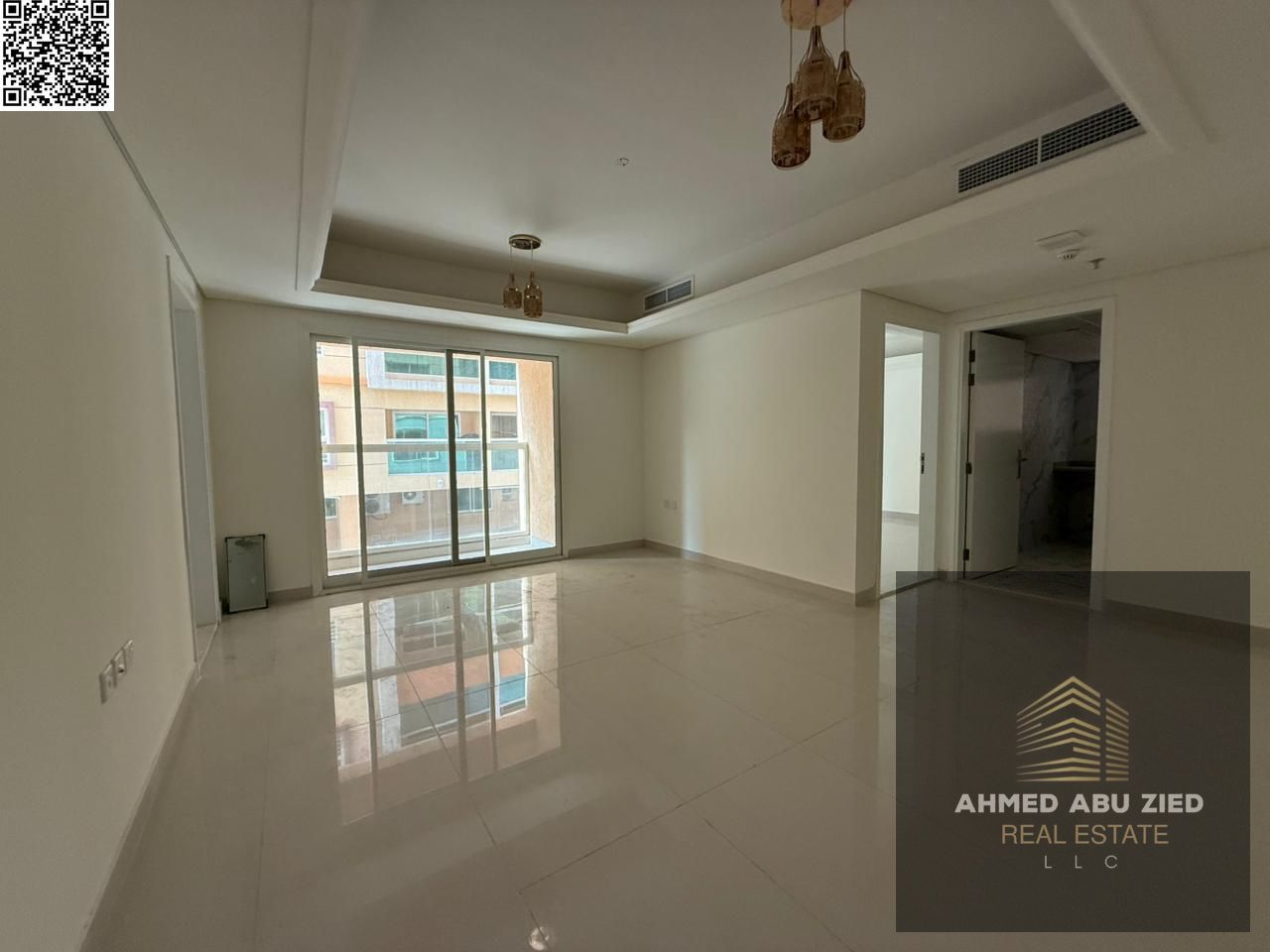 Largest and most beautiful one-bedroom apartment for annual rent - first occupancy - bedroom - laundry room - balcony - living room - 1 bathroom - bui