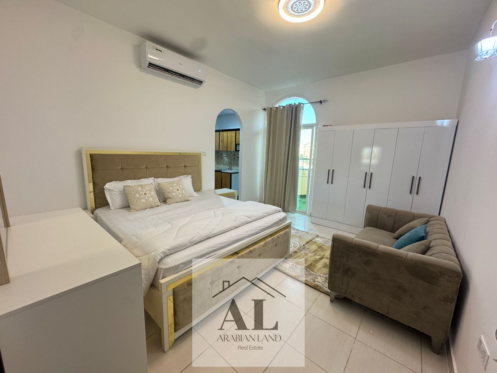 Super Clean Furnished Studio with Separate Sitting Area