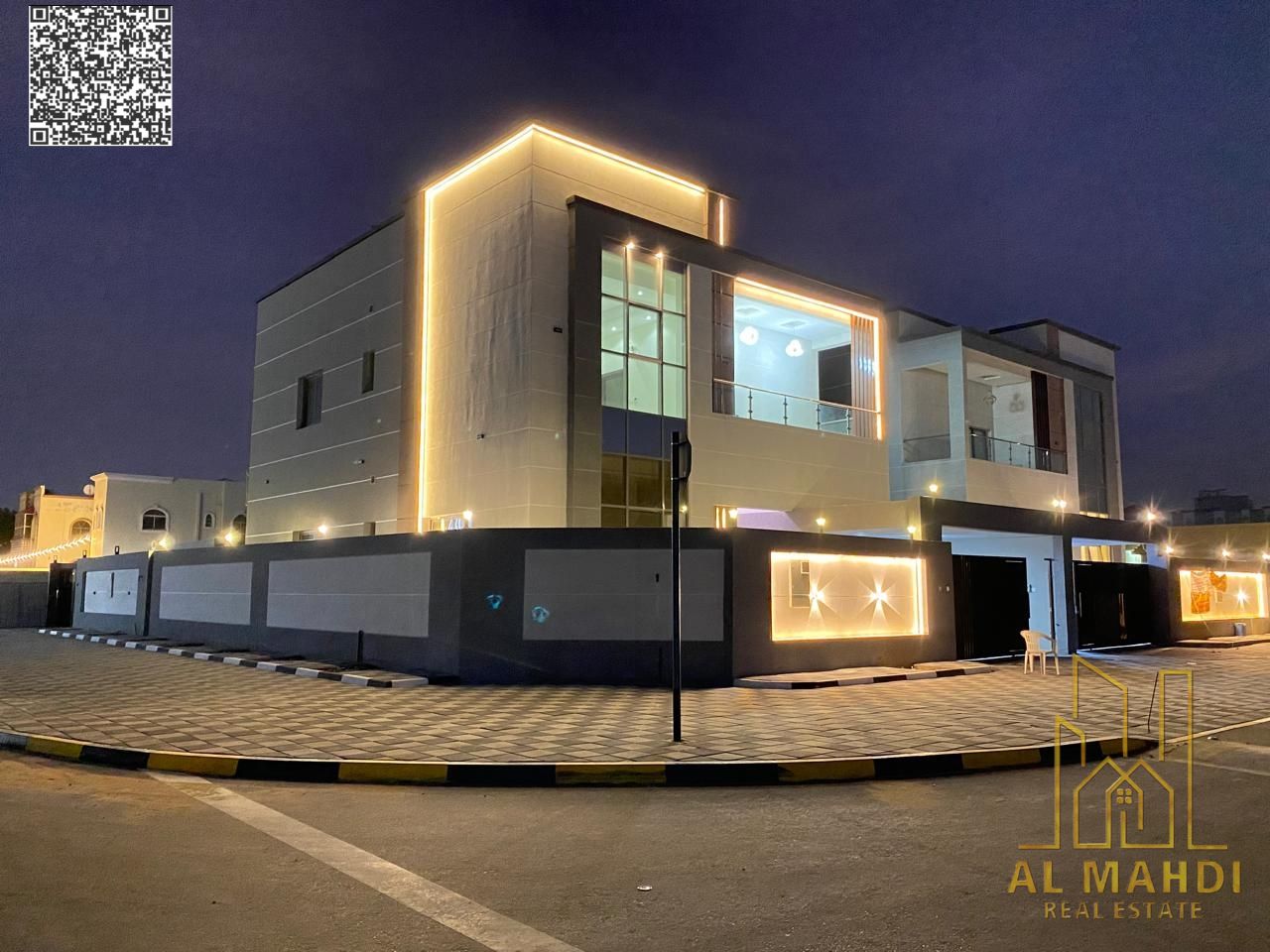 An exceptional opportunity to own a modern and upscale villa. Land area: 5,500 square feet.