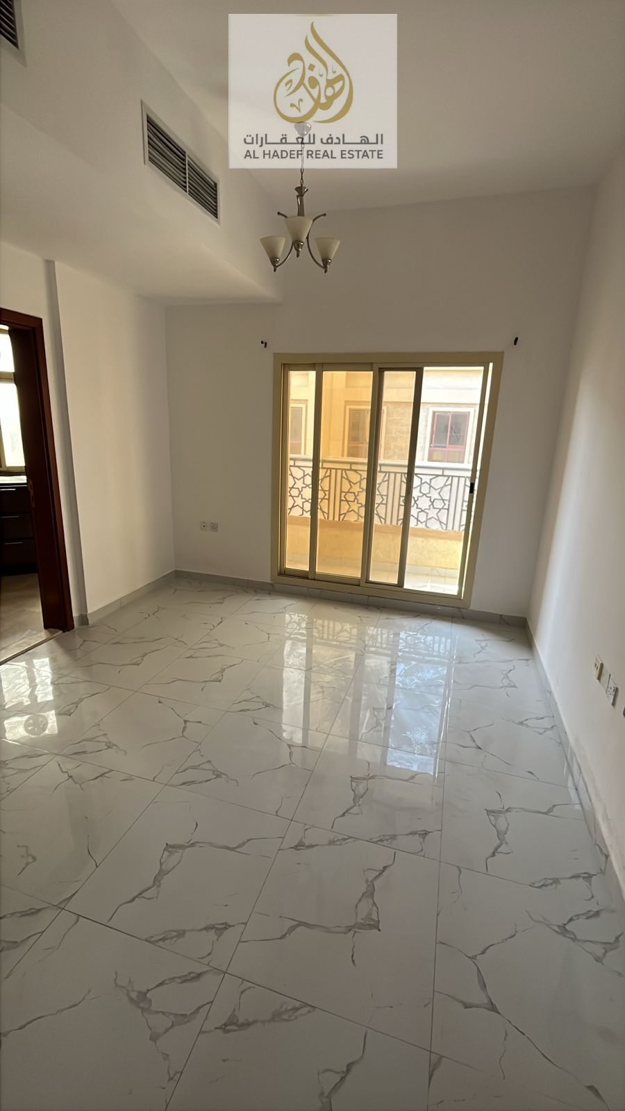Al Aaliyah on Mohammed Bin Zayed Road - One bedroom, living room, one bathroom with balcony and open view - Spacious area, excellent finishing - 28,00