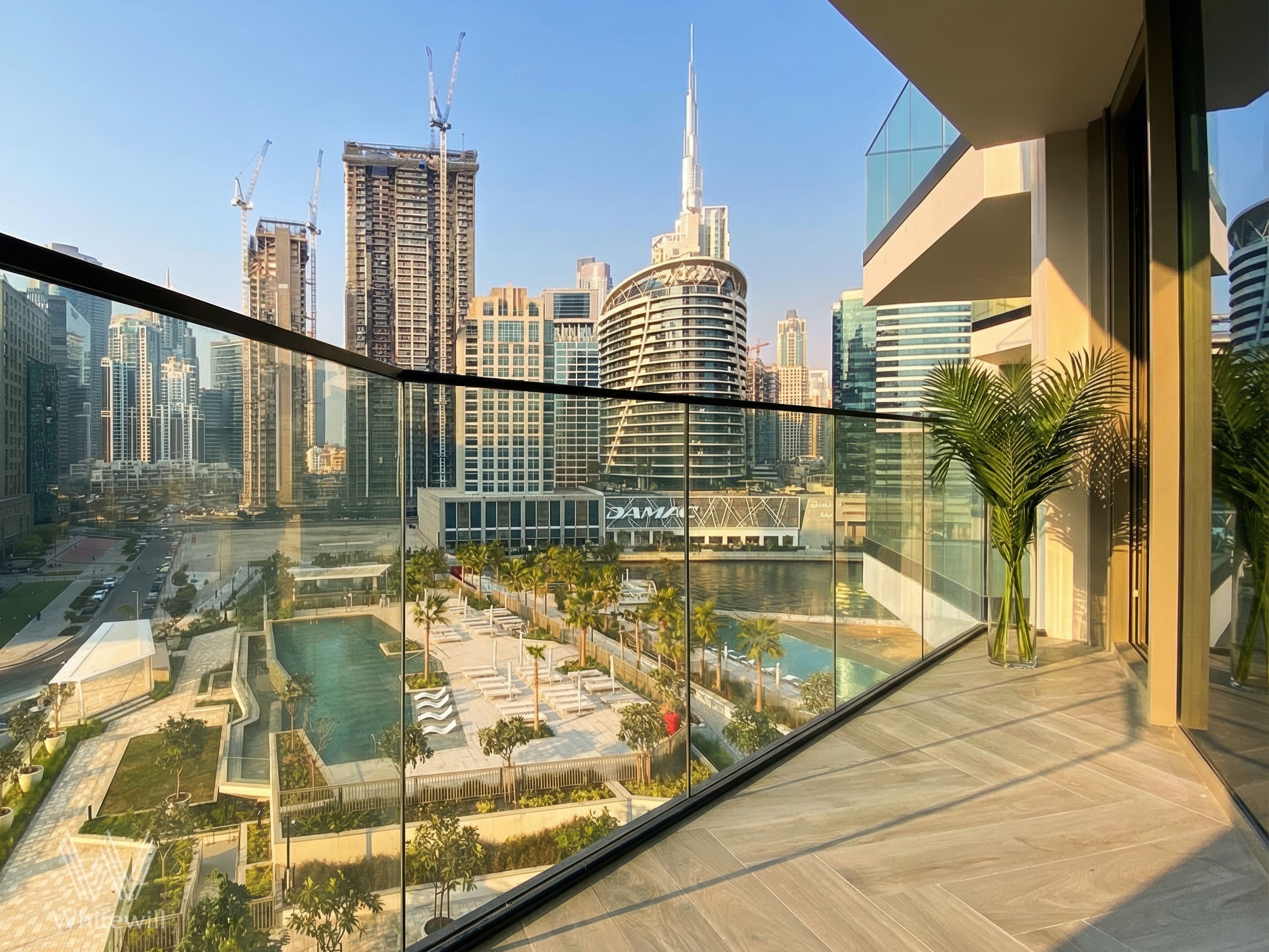 Partial Burj Khalifa View | Optional Furnishing