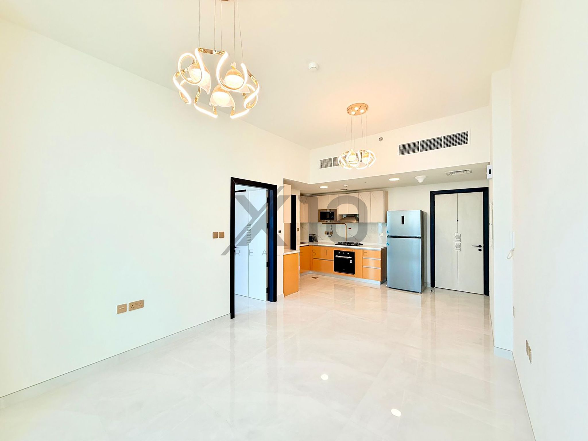 Cozy 1BR | Vacant | High Floor | Dubai Hills View