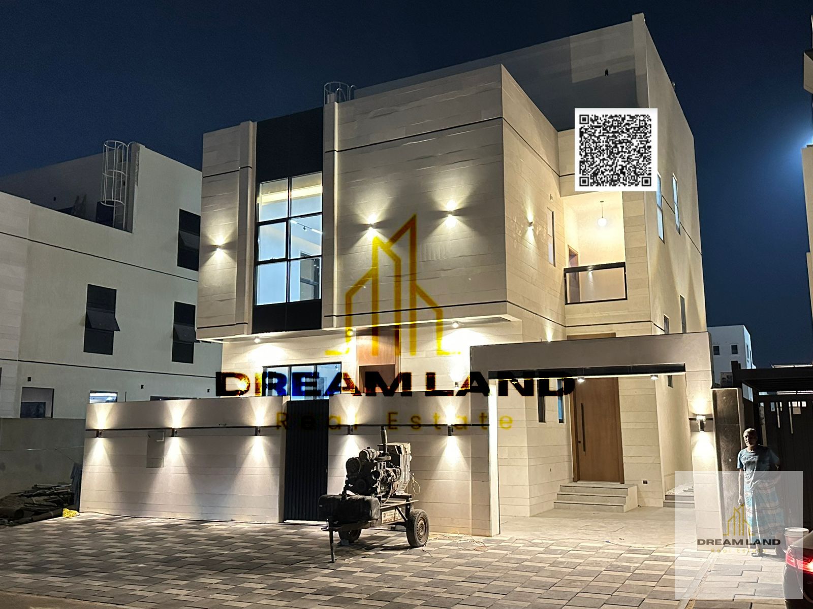 Including registration fees, Amazing villa, consists of 6 master bedrooms with built in wardrobes, swimming pool and rooftop, now for sale