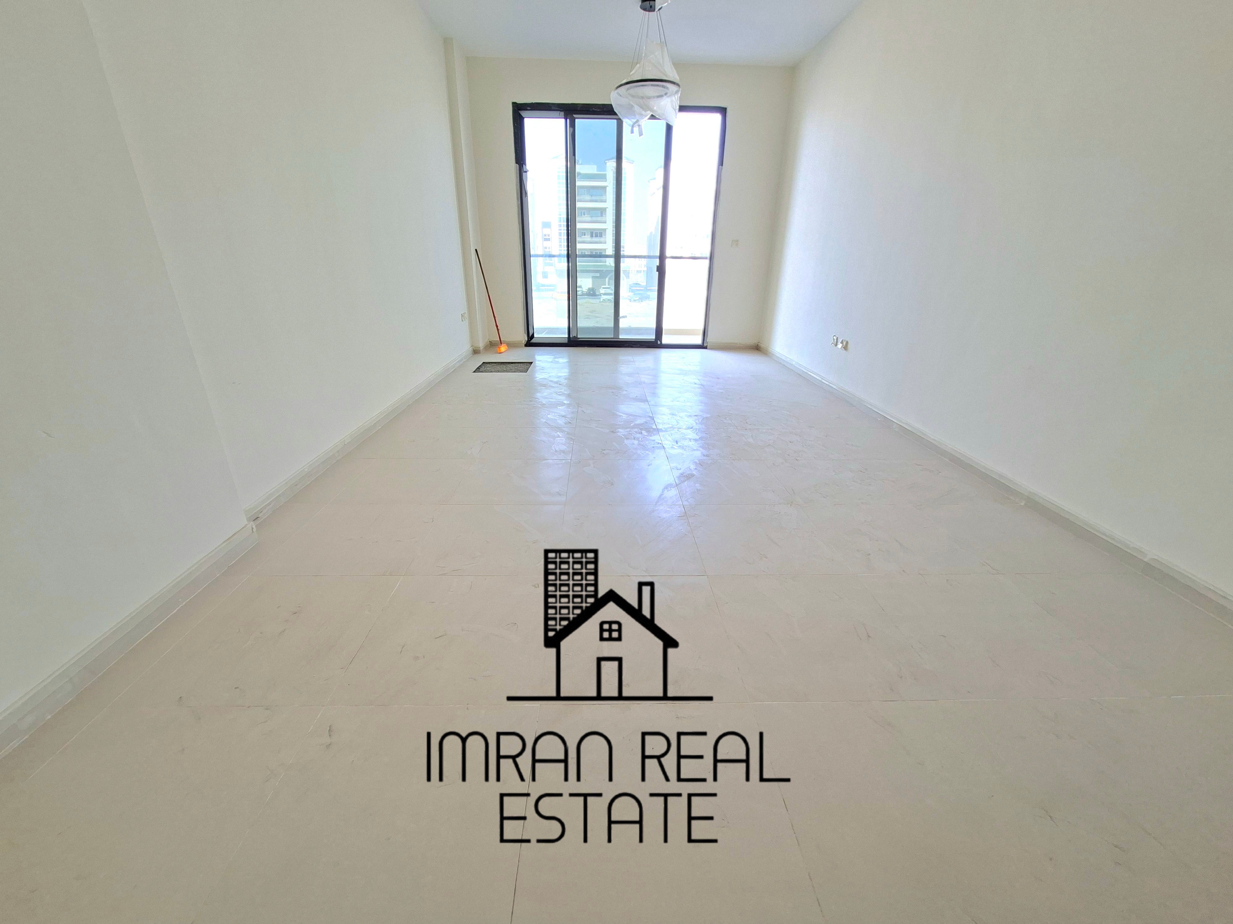 Spacious 2BHK with balcony and built-in wardrobe