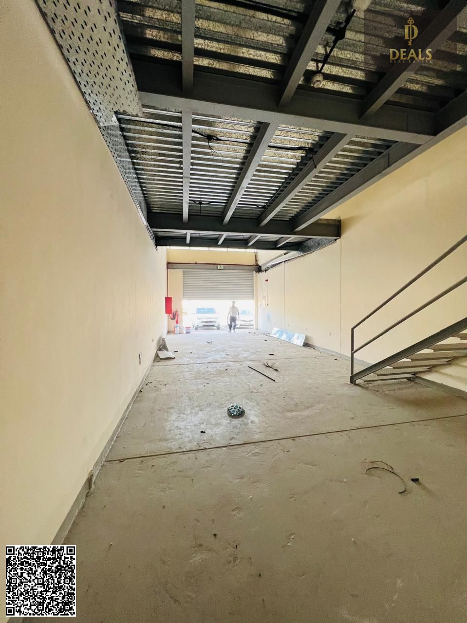 Premium Brand New Warehouse with Mezzanine for Rent in Al Jurf 2 Industrial Area | 2,100 Sq. Ft | 20 kW Power