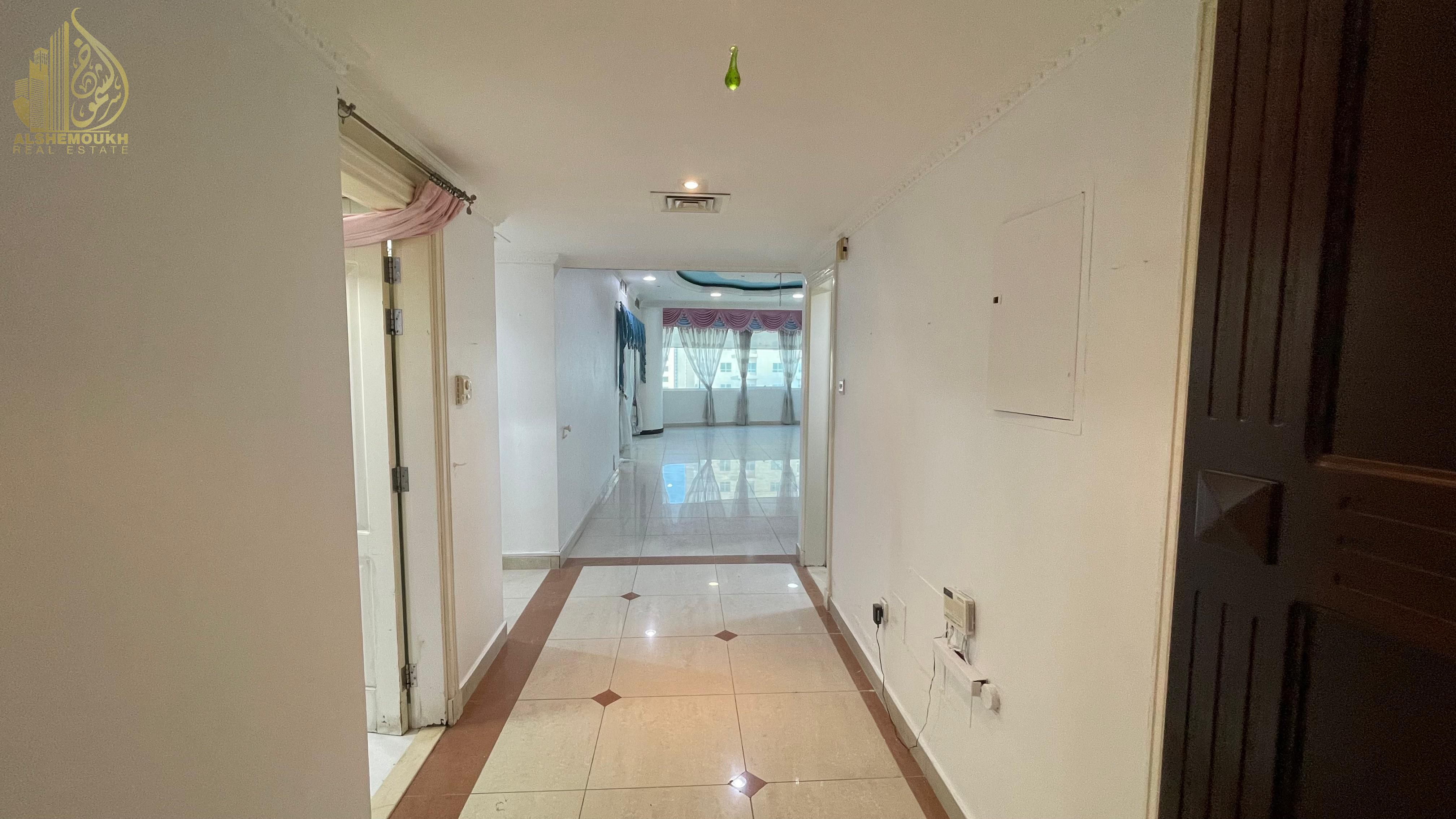 3 bed rooms /maid room / huge open terrace /fully decorated/parking