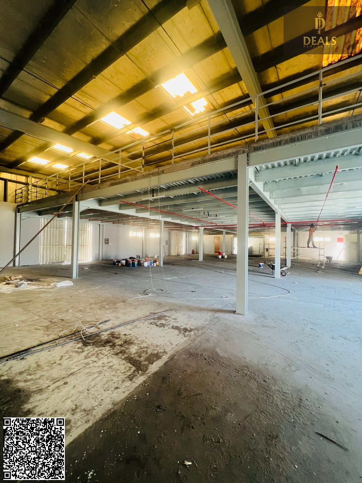 Premium Industrial Warehouse for Rent – Al Jurf 1 | 13,862 Sq. Ft | 25 kW Power