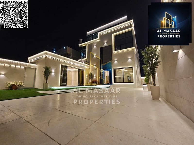 Villa for sale in the heart of Ajman, steps away from Sheikh Ammar Street, ready to move in, freehold ownership for all nationalities