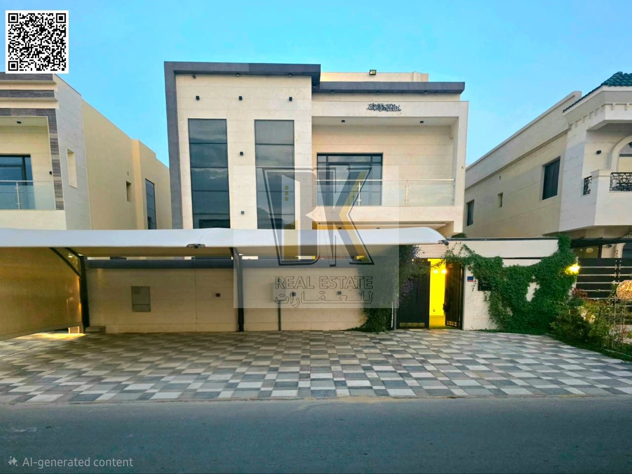 Luxury Villa for Rent in Al Yasmeen – Ajman A distinguished opportunity to live in a prime residential area with excellent services and a strategic lo