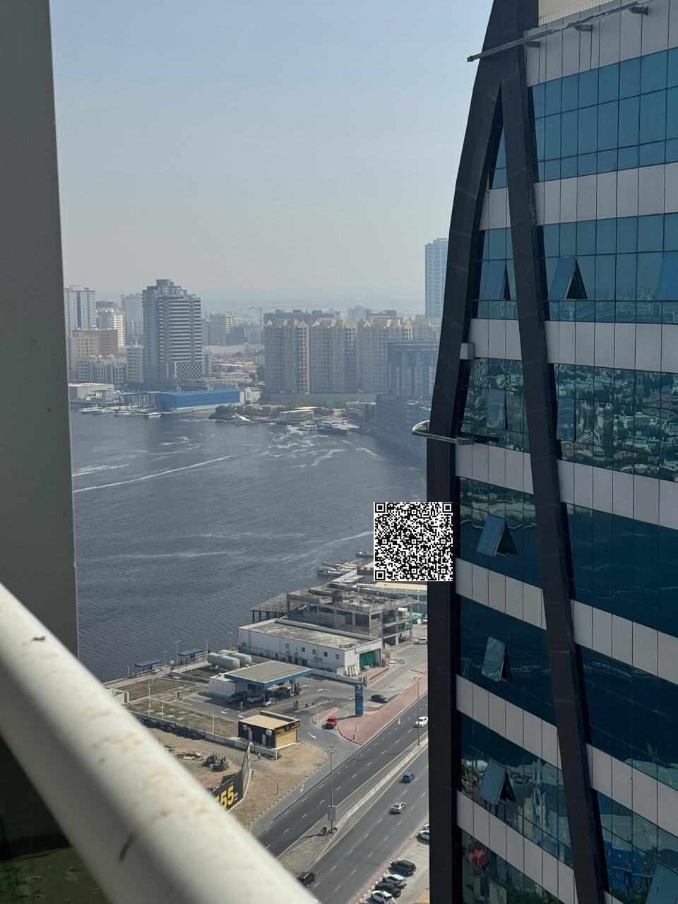 Two bedrooms and a living room for sale in Ajman. Two bedrooms and a living room with an open view.