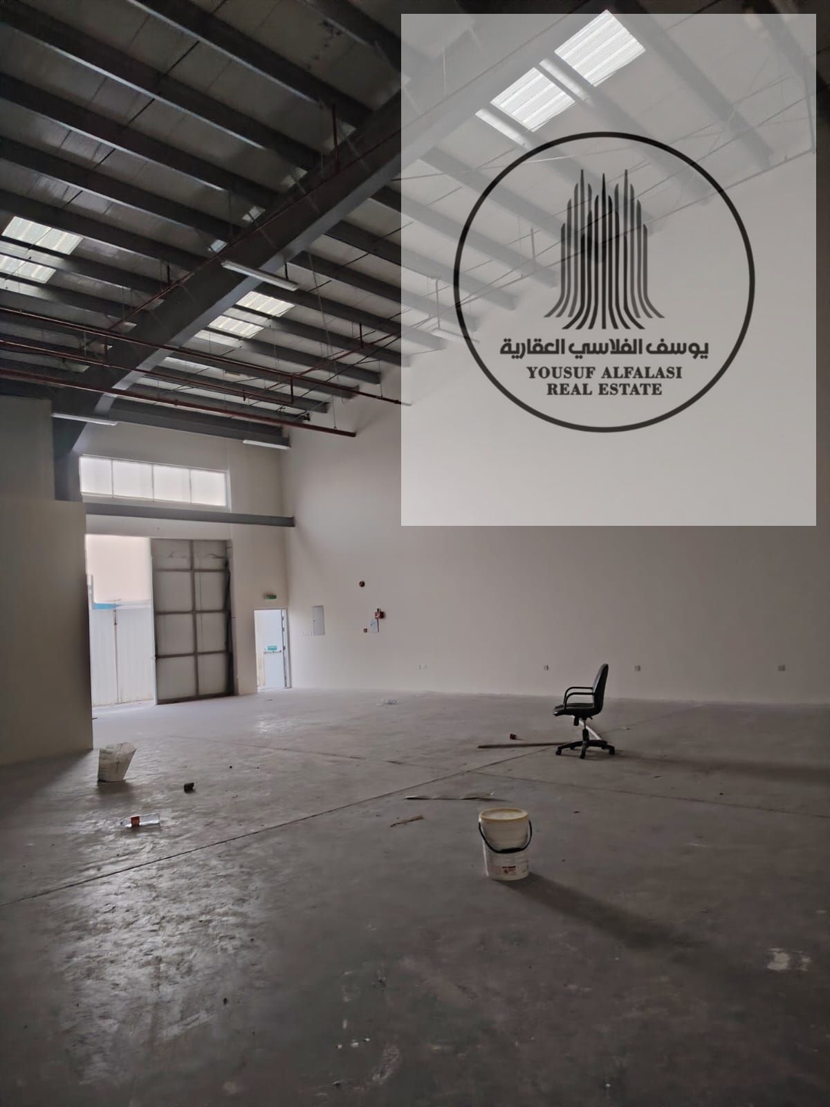 Warehouse for rent in Al Jurf Industrial Area 2 area 2200 sq ft electricity 39 kW