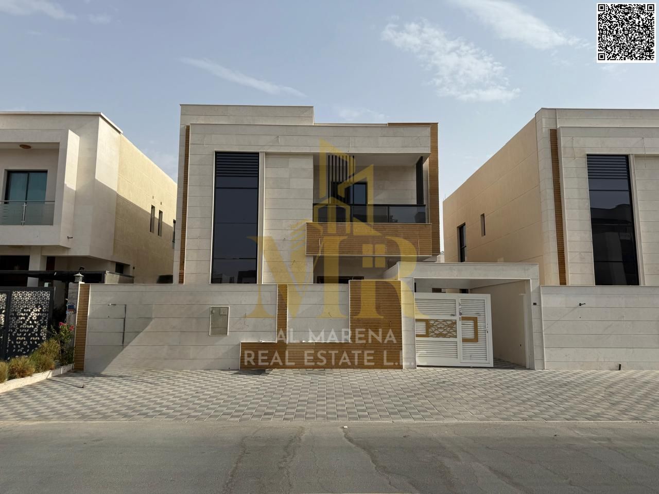 Villa for sale in Al Yasmin – 5 master bedrooms | Two floors | Majlis and living room with washrooms | Maid's room
