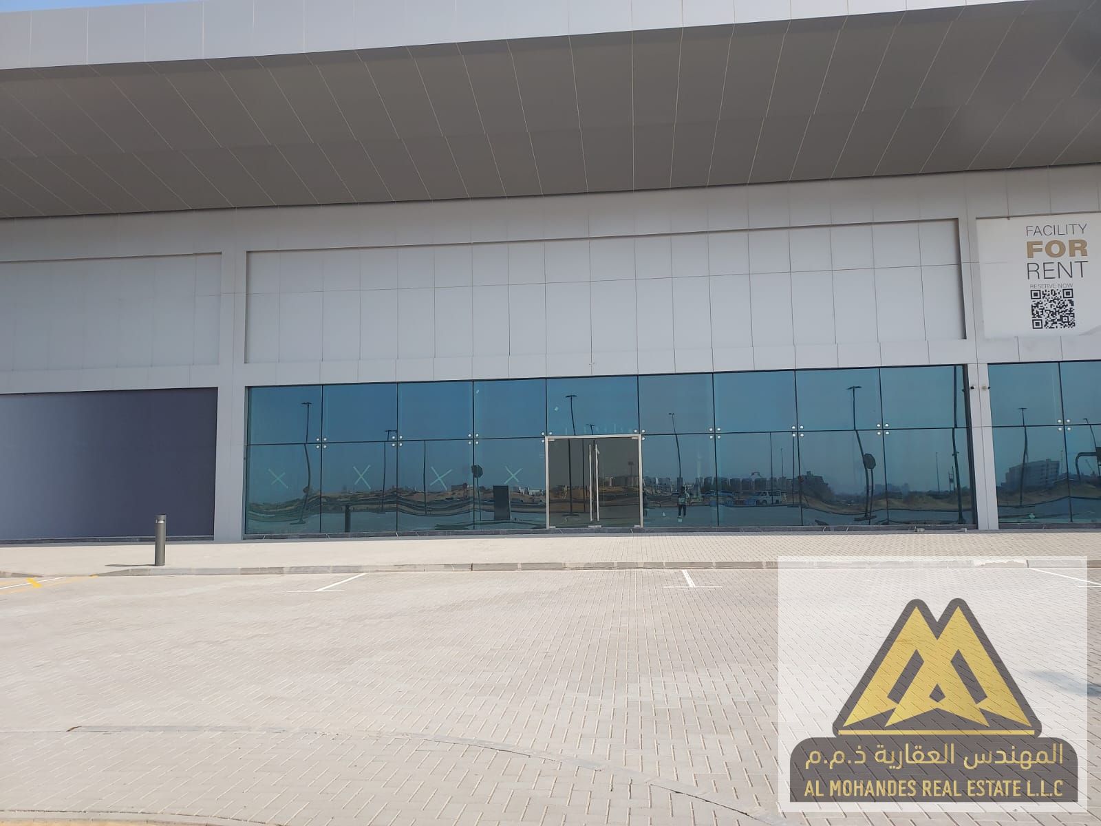 Commercial Complex for Rent on Mohammed Bin Zayed Street Ajman – First Occupant, 7,500 sq. ft. Ground Floor + 4,200 sq. ft. Mezzanine, Prime Investment