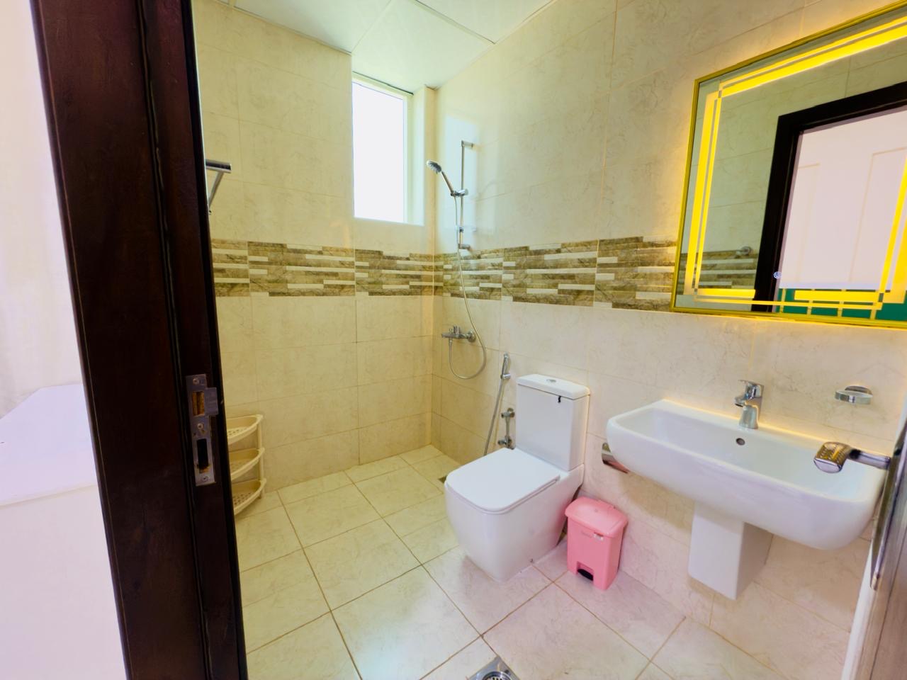 "Luxury Orient Towers: One bedroom and living room (second occupant) creek view | Bills included | Swimming pool, gym and park"