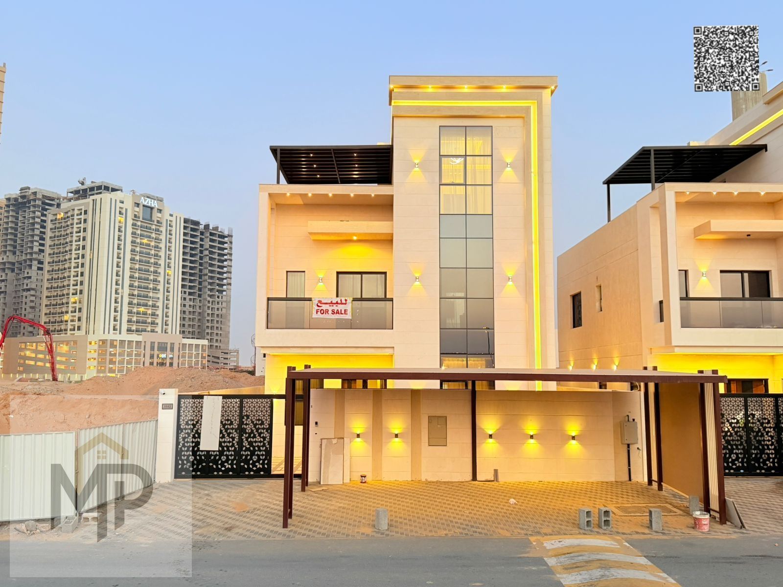 Villa for Sale – Al Bahia: A fantastic opportunity to own a distinctive villa in the quiet and family-friendly Al Bahia area, featuring a practical de