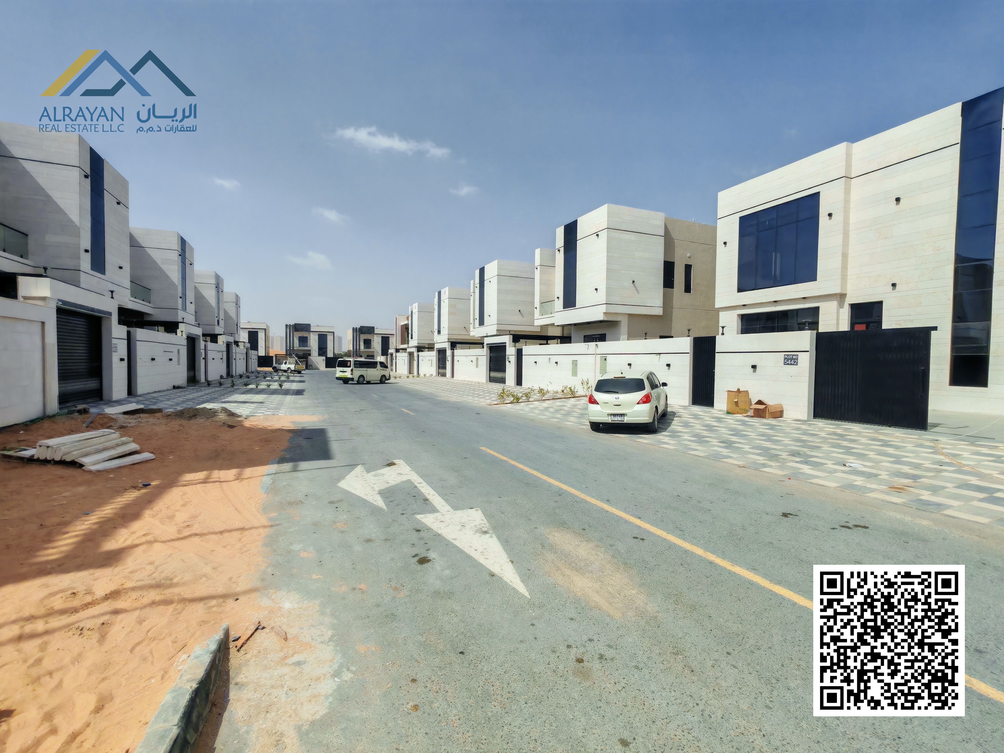 Modern Freehold Villa 100% in Al Hadaiq Al Helio Prime Location All Fees Included