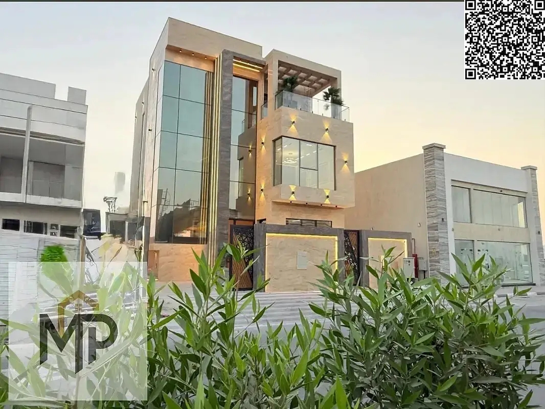For sale: A luxurious, modern villa, including electricity, water, and air conditioning, plus registration fees. Ready for immediate occupancy.