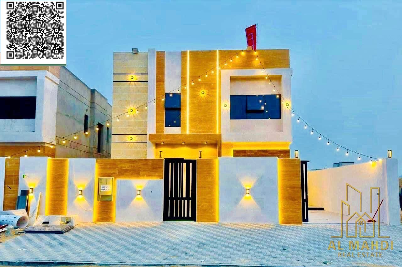 Own your dream villa in the heart of Ajman, close to all amenities, registration fees included.