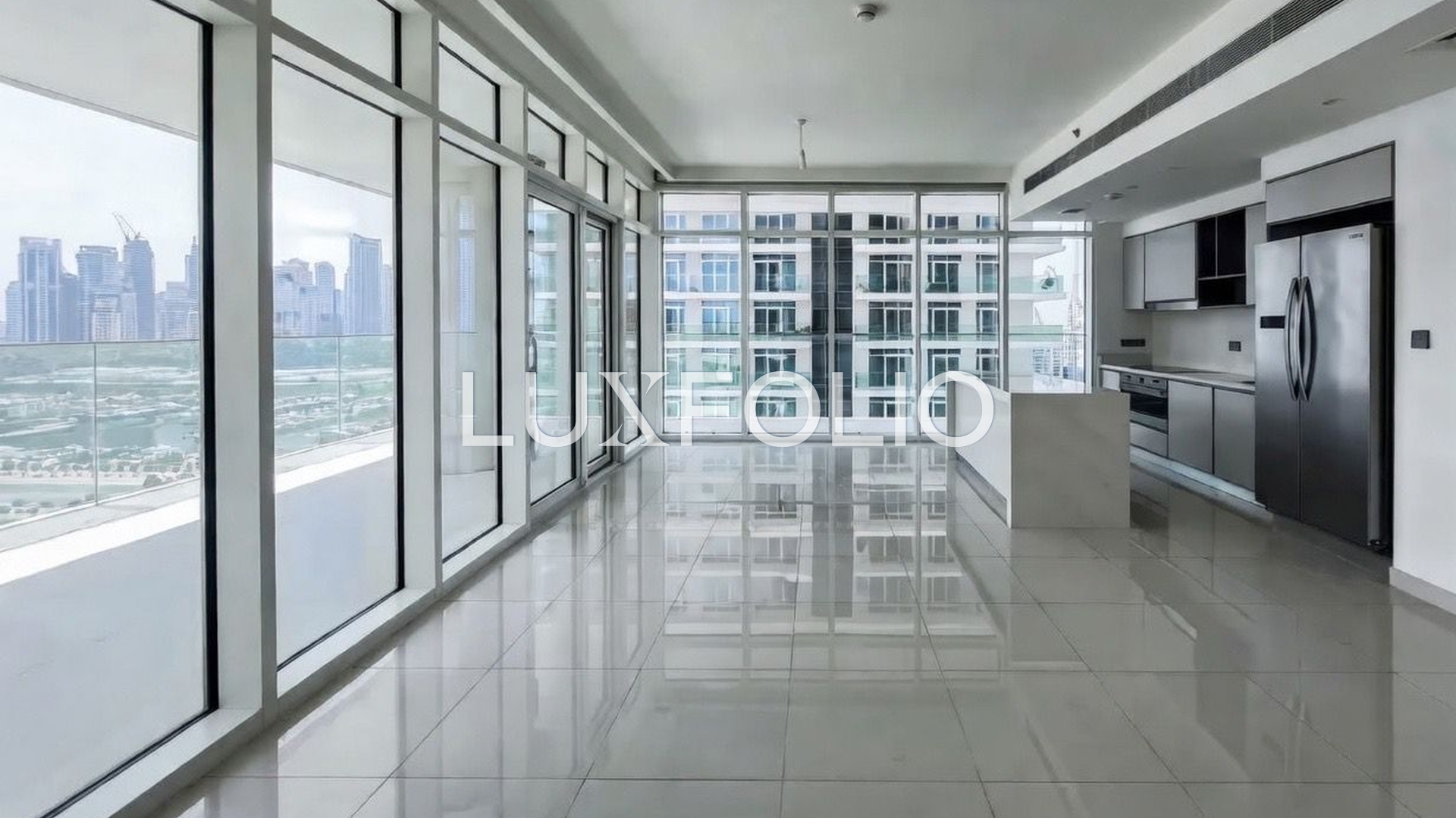 Marina View | Unfurnished | Private Beach Access