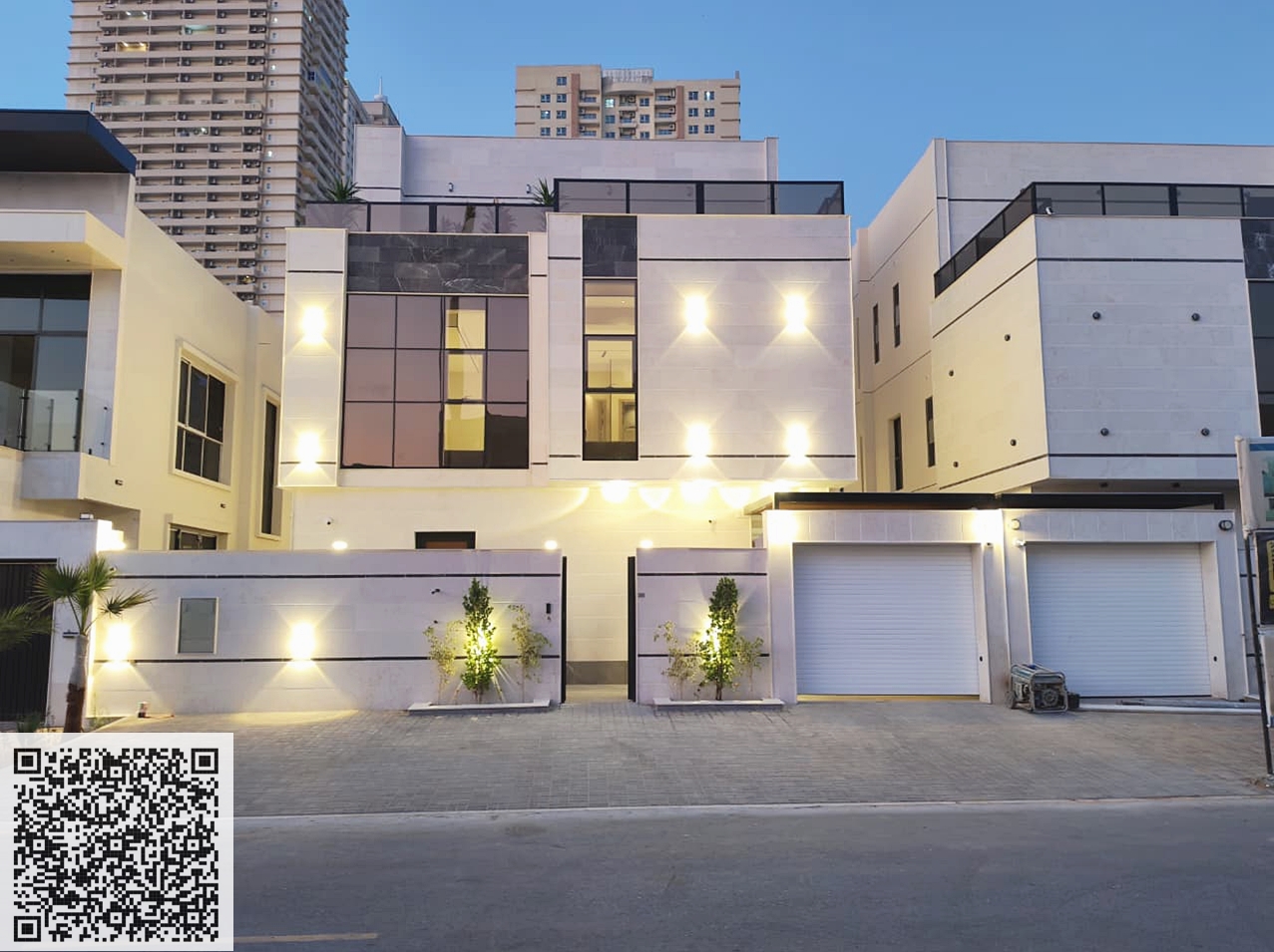 Luxury villa for sale in Al Amrah – 6 master bedrooms – with private pool