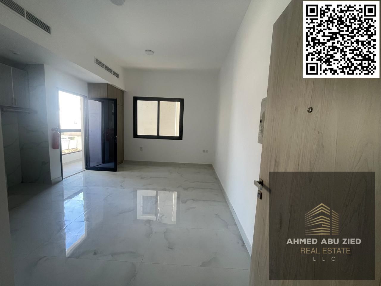 The finest and most elegant studio | First tenant | Balcony | Al Alia area | 4 installments | Cash deposit | Close to all services | Near Dubai and Sh