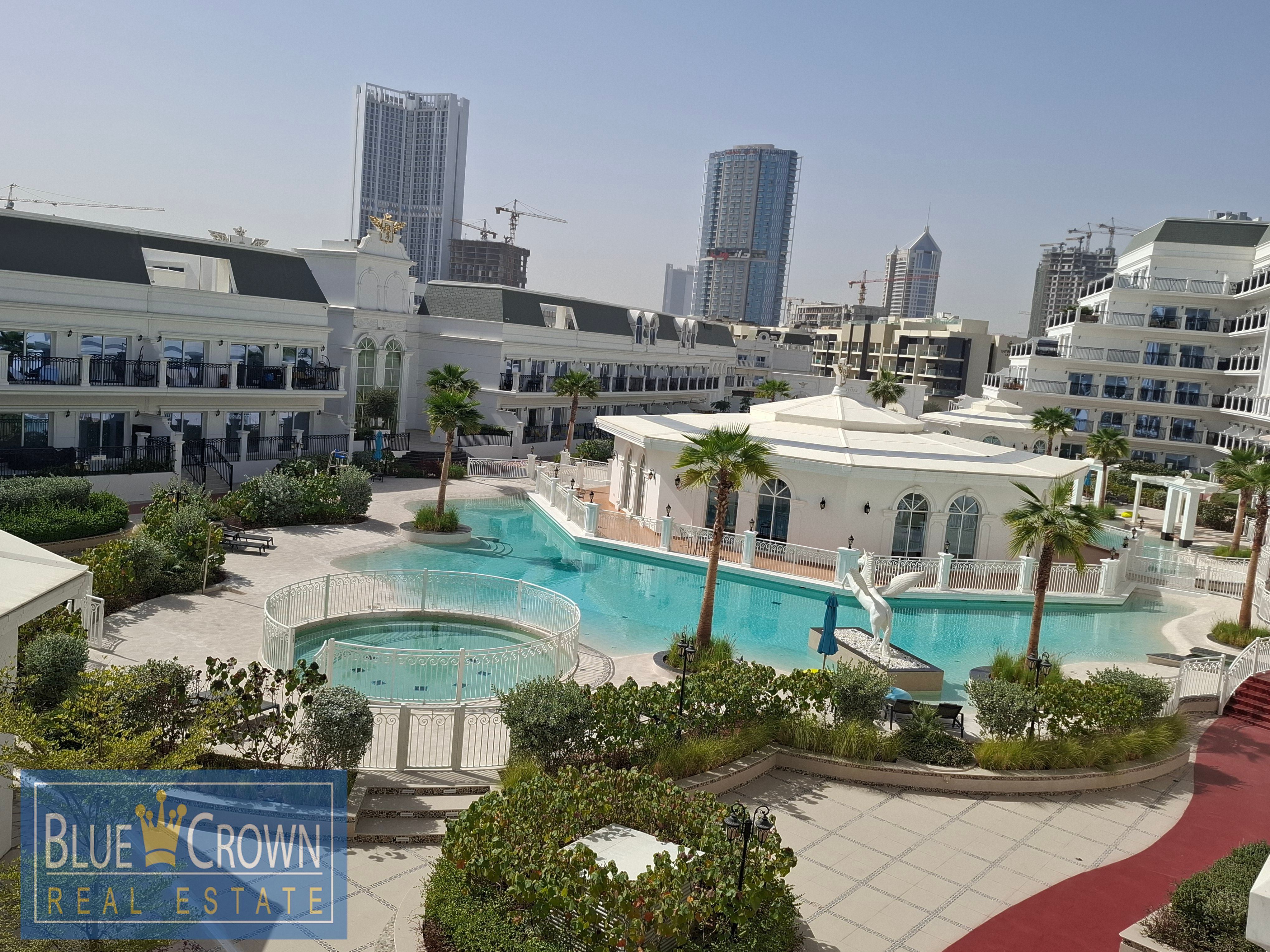 Luxurious 1bhk:Kitchen Appliances:Pool View;Gym,Pool