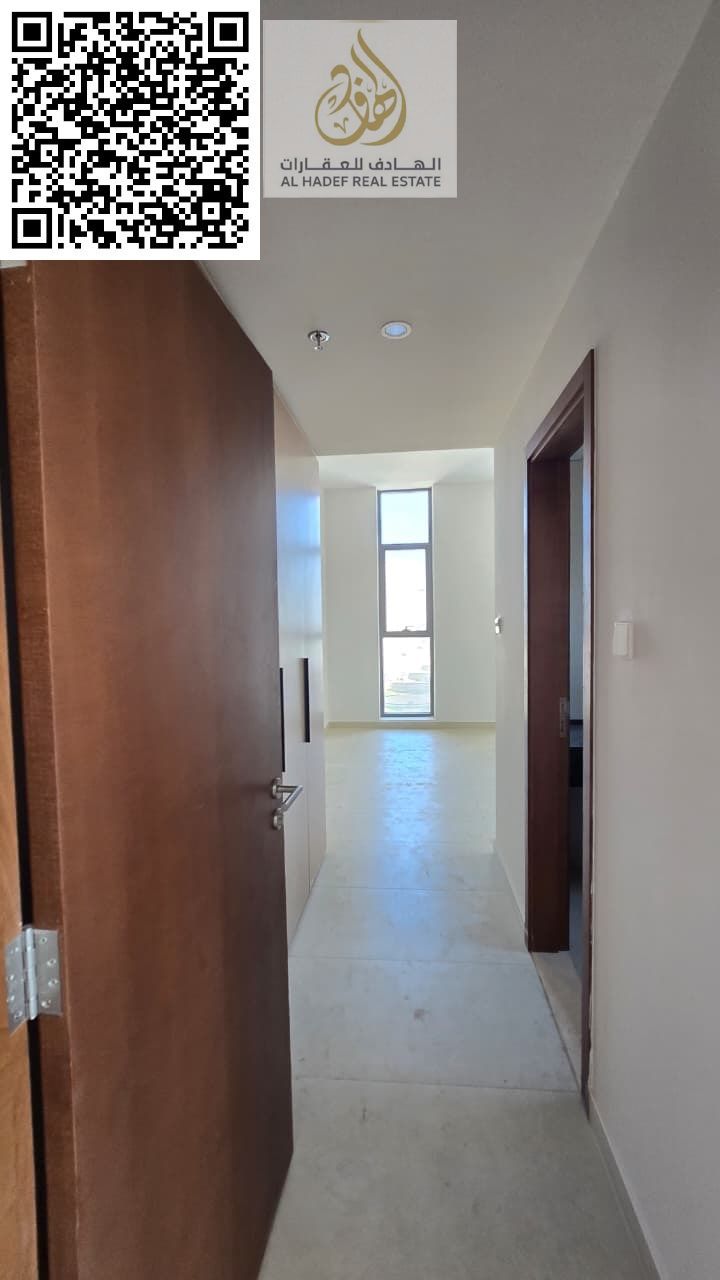 One bedroom and living room, first occupancy, with gym, swimming pool and parking, on Mohammed Bin Zayed Road, Ajman