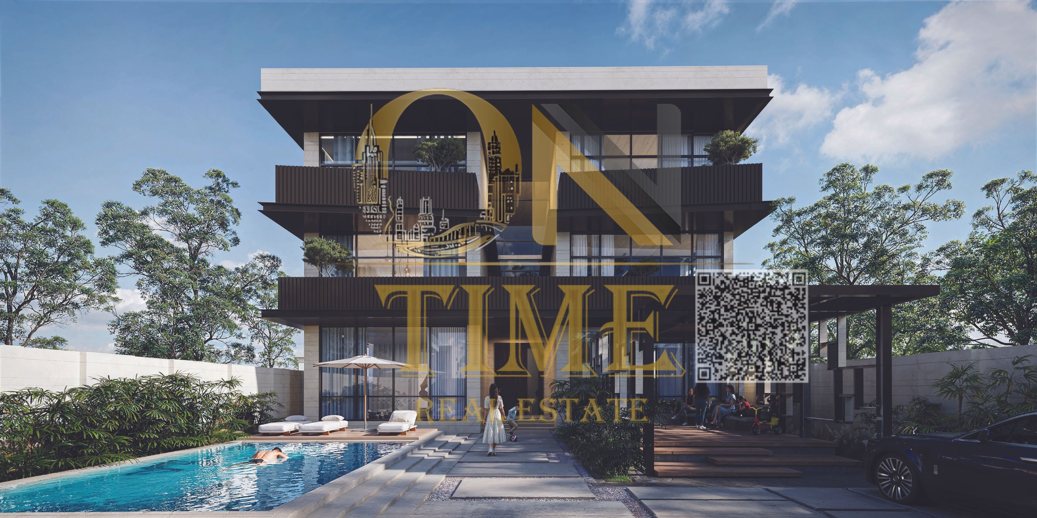 Ultra Luxury Italian Fully Furnished Villa | 8BR | 17,694 SQFT | 10% Down Payment | Free Hold | Privet Pool | Smart Home |