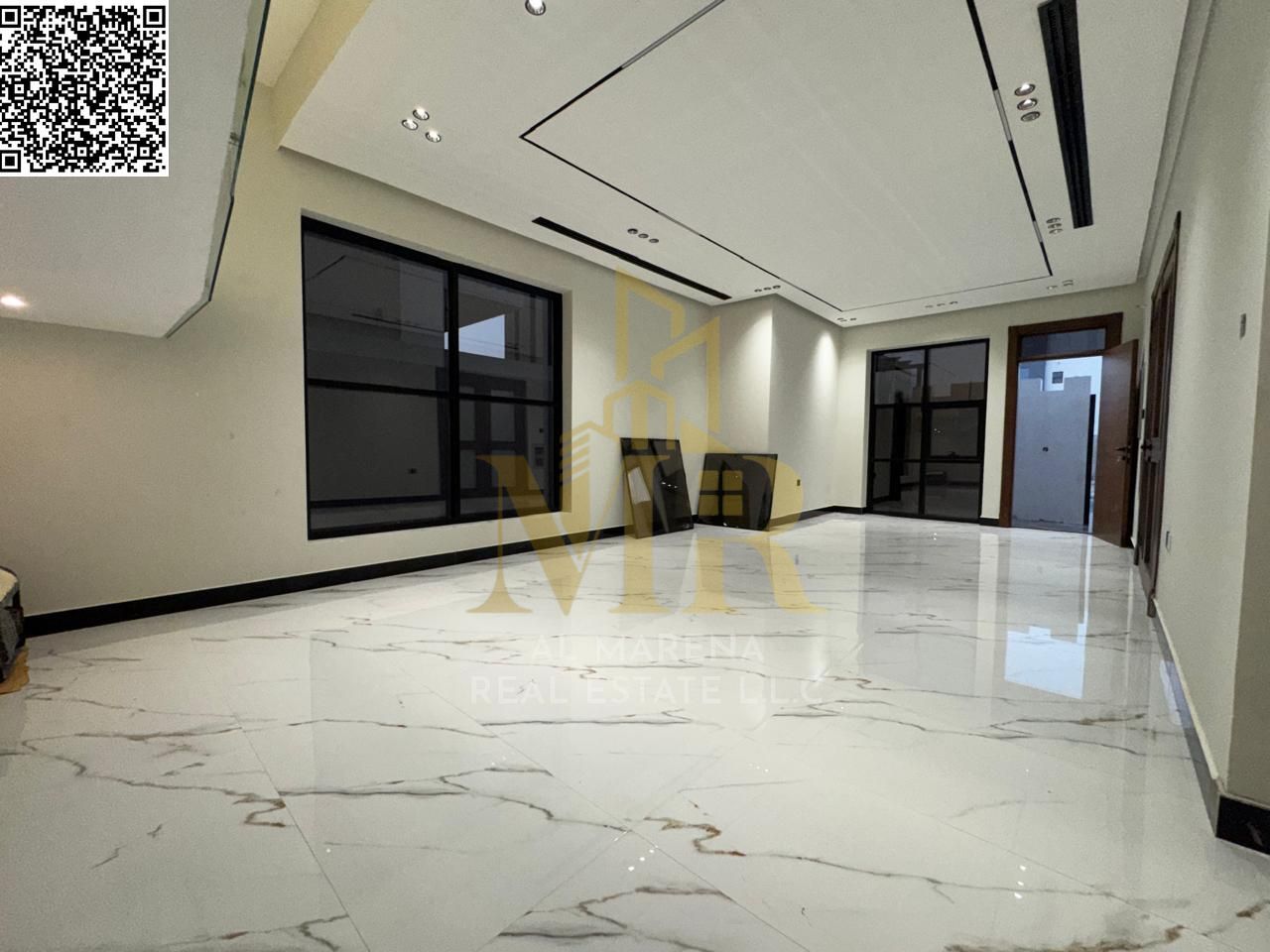 Luxury villa for sale in Al Bahia, opposite the mosque. Elegant design, exceptional location, and price includes registration fees. Luxury villa for s