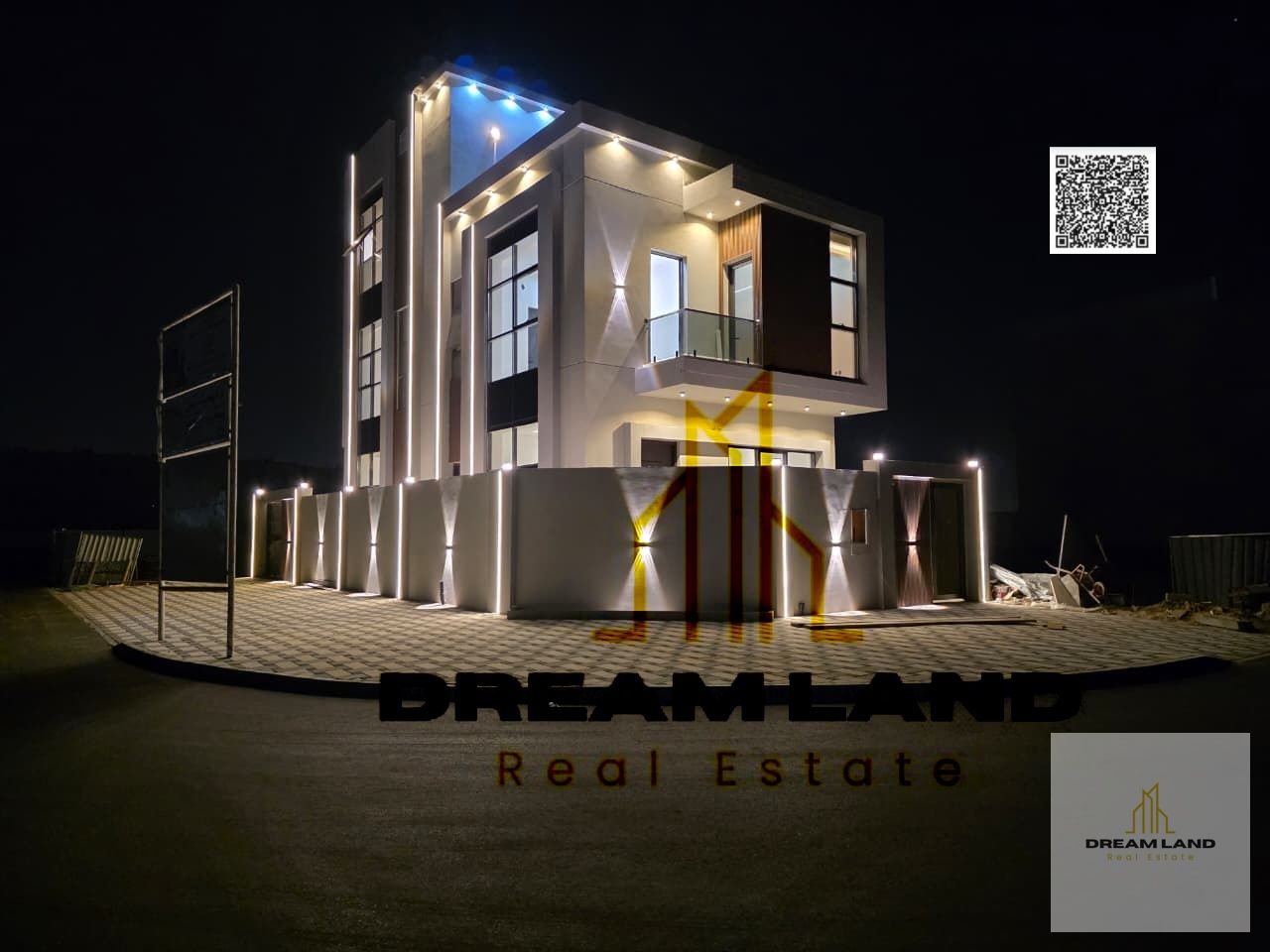 Including registration fees, Amazing villa, consists of 5 master bedrooms with built in wardrobes and rooftop, now for sale in upscale area,