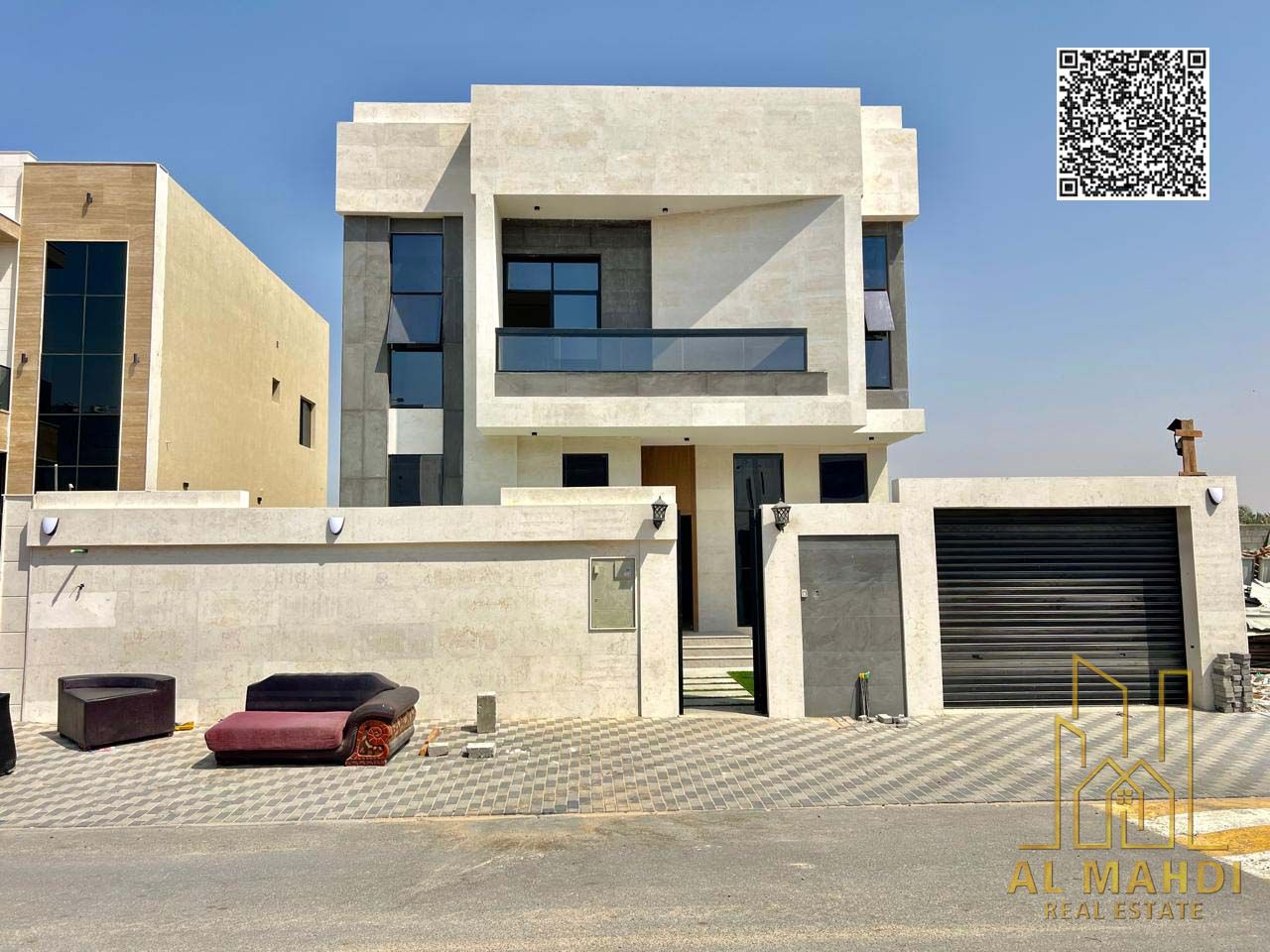 Ready luxury villa for sale in Al Zahya Ajman with registration fees included prime location and freehold ownership
